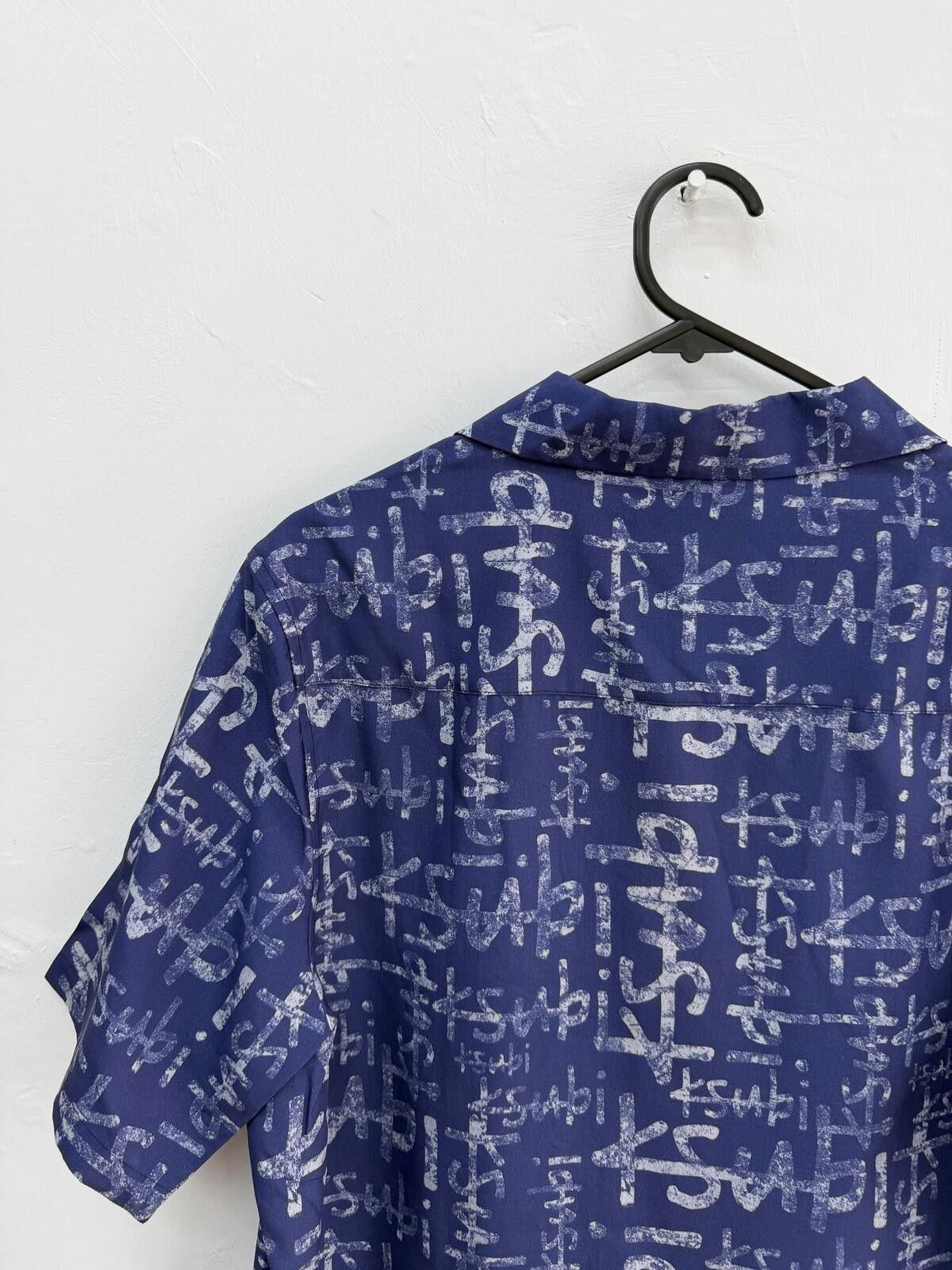 Ksubi new ksubi medium m short sleeve resort shirt heritage blue Size US M / EU 48-50 / 2 - 5 Thumbnail