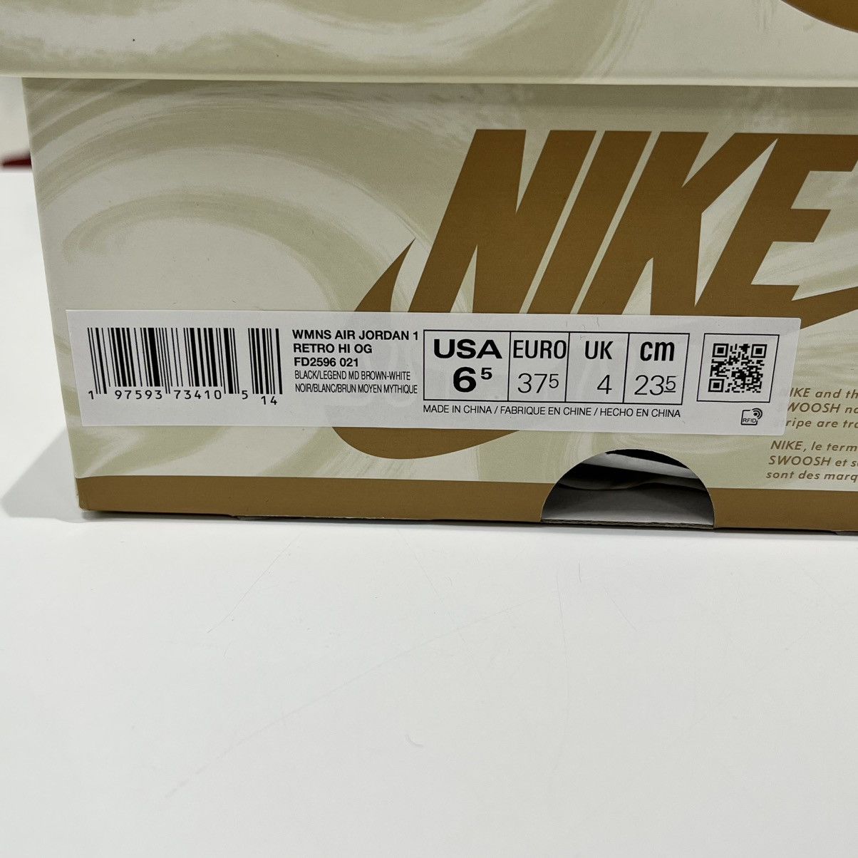Nike Air Jordan 1 Retro High OG Latte (W) Size US 6.5 / IT 36.5 - 13 Thumbnail