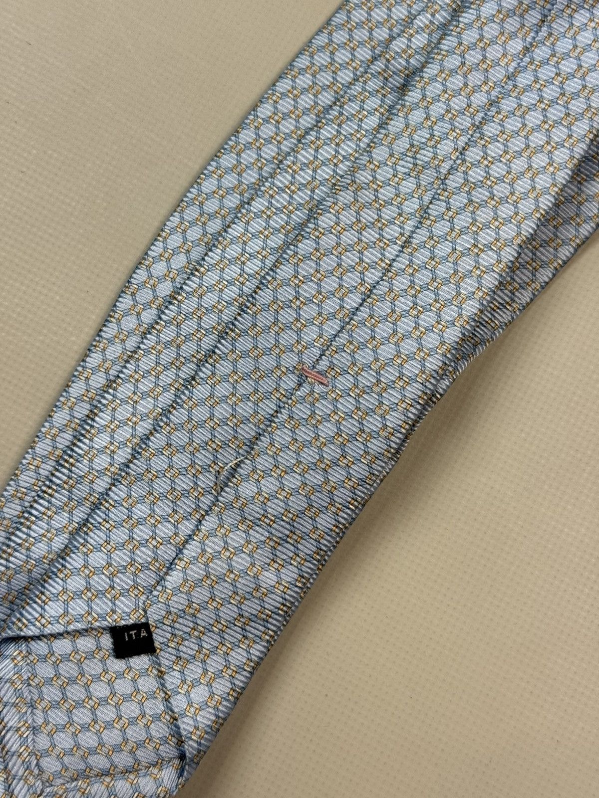 Luigi Borrelli Luigi Borrelli Napoli Silk Geometric Pattern Tie Size ONE SIZE - 7 Thumbnail