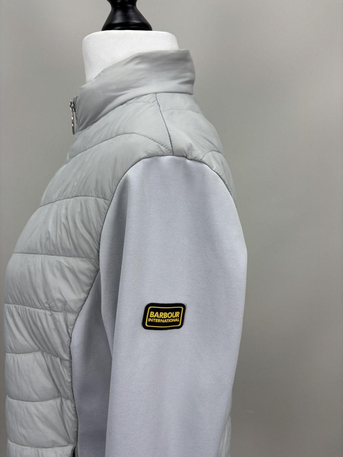 Barbour Womens jacket Barbour International Size 42 Color Gray Size XL / US 12-14 / IT 48-50 - 10 Thumbnail
