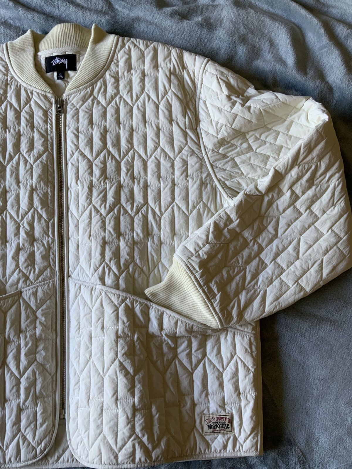 Stussy stussy quilted jacket Size US XL / EU 56 / 4 - 4 Thumbnail