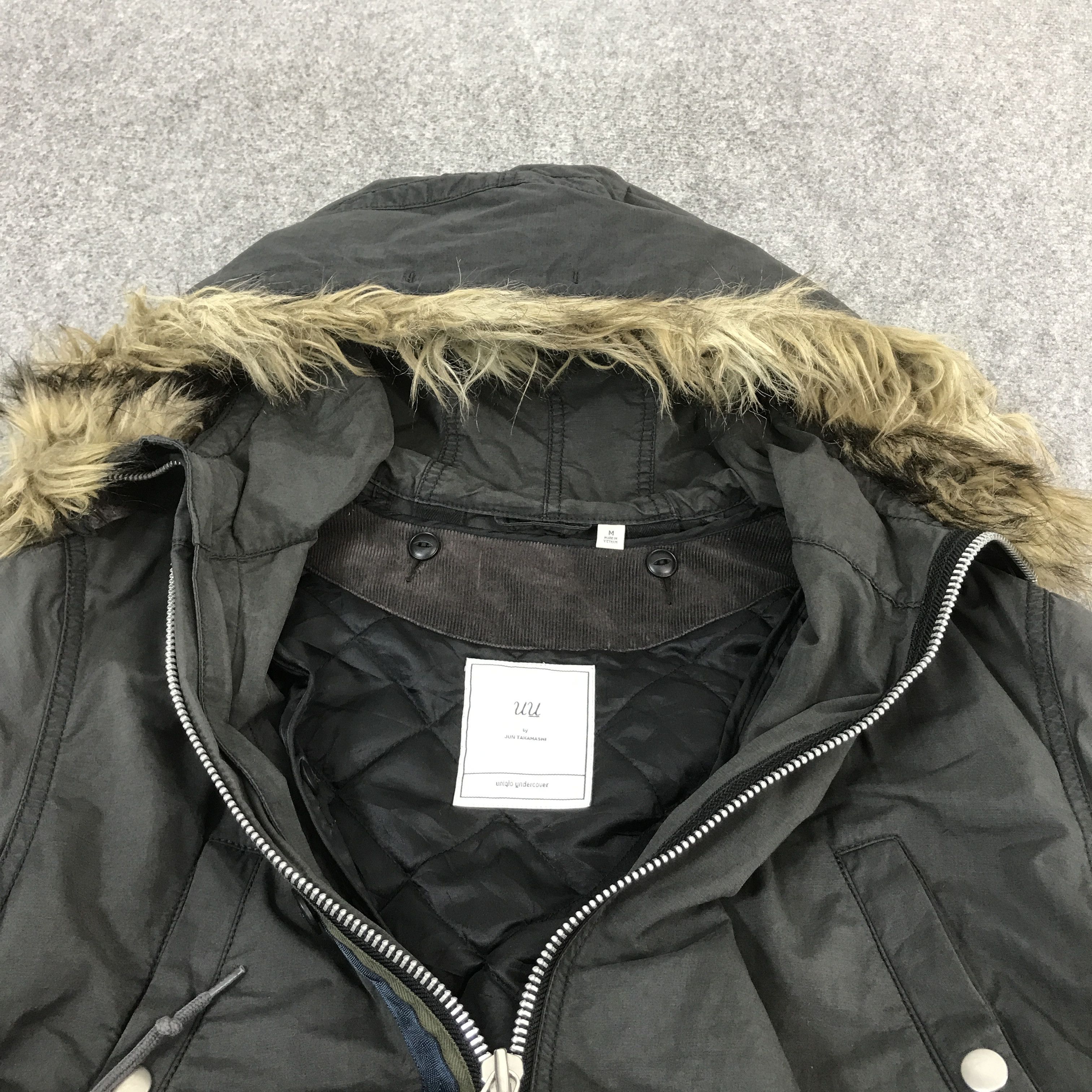 Jun Takahashi undercaver x uniqlo parkas fur hoodie jacket Size US M / EU 48-50 / 2 - 5 Thumbnail