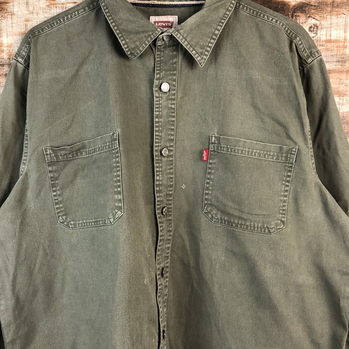 Levi's Levis vintage Green jacket #A2552 Size US XL / EU 56 / 4 - 5 Thumbnail