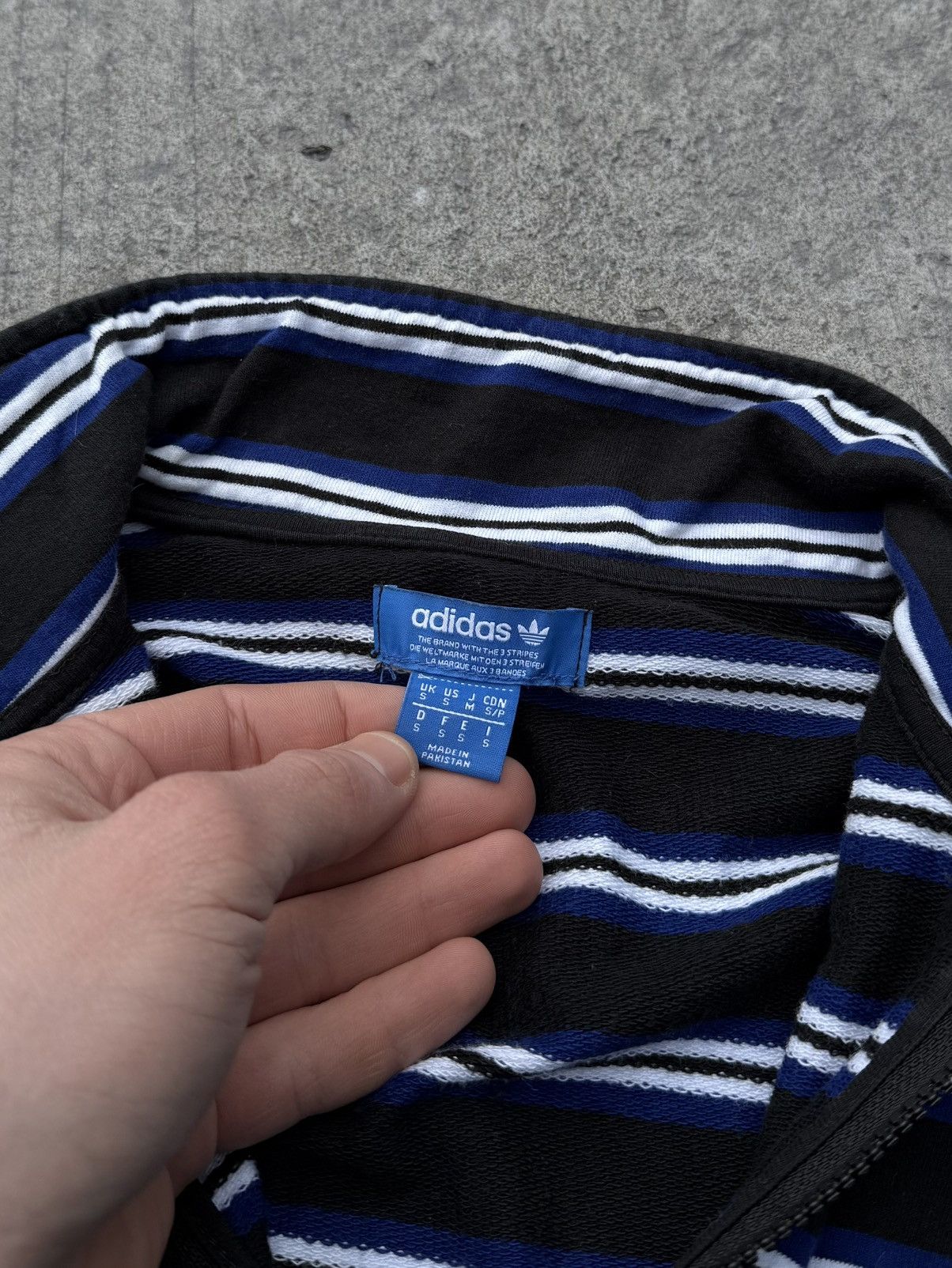 Adidas × Vintage Vintage Adidas Y2K avantgarde streetwear sweater Size US S / EU 44-46 / 1 - 9 Thumbnail