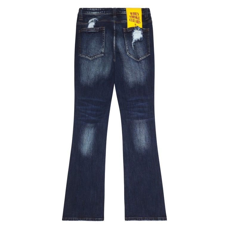 Whensmokeclears When Smoke Clears x Fumi Diamond Dark Wash Jeans SIZE 32 Size US 32 / EU 48 - 5 Thumbnail