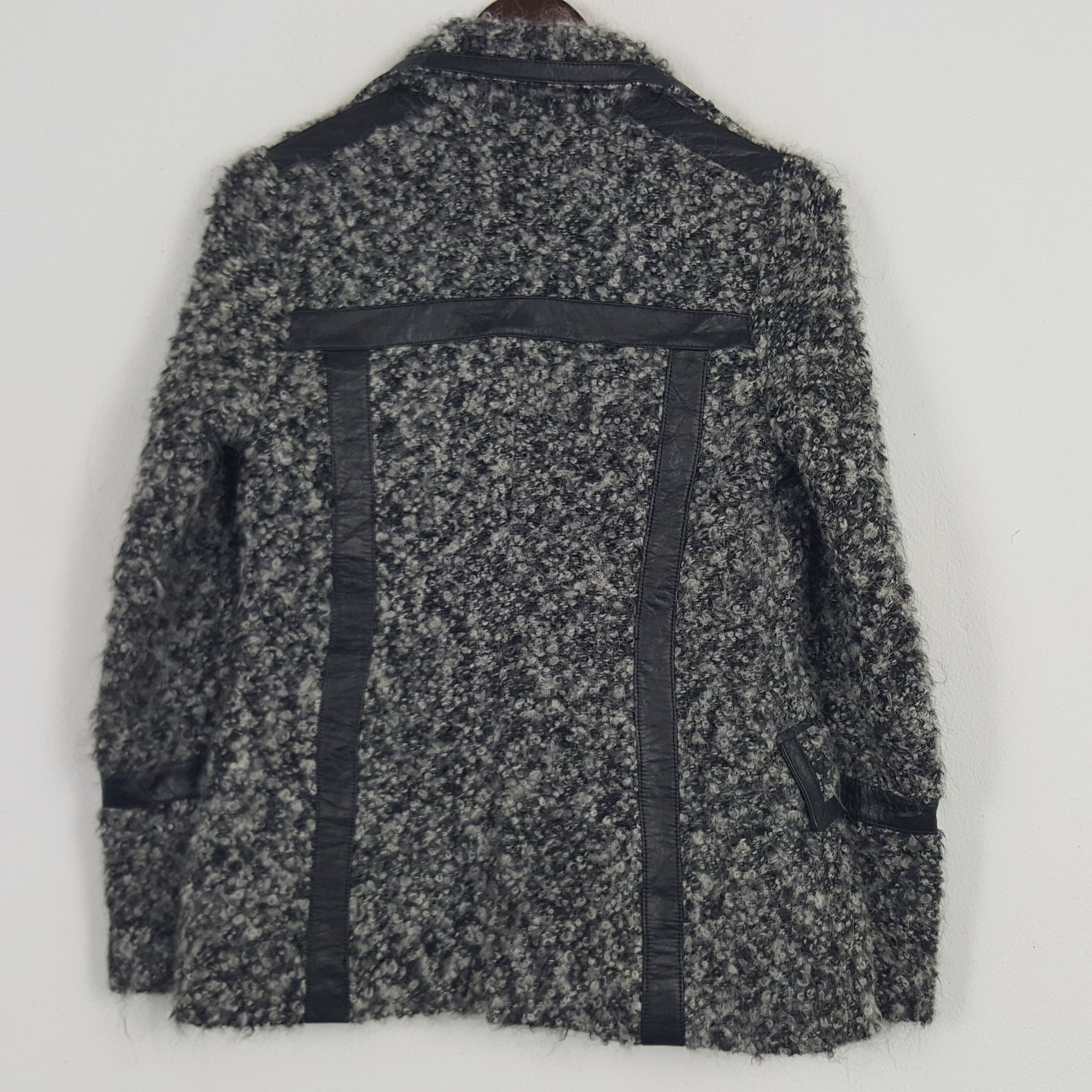 5351 POUR LES HOMMES × Vintage Vintage 5351 Poul Les Femmes Sherpa Winter Jacket Size XS / US 0-2 / IT 36-38 - 3 Thumbnail