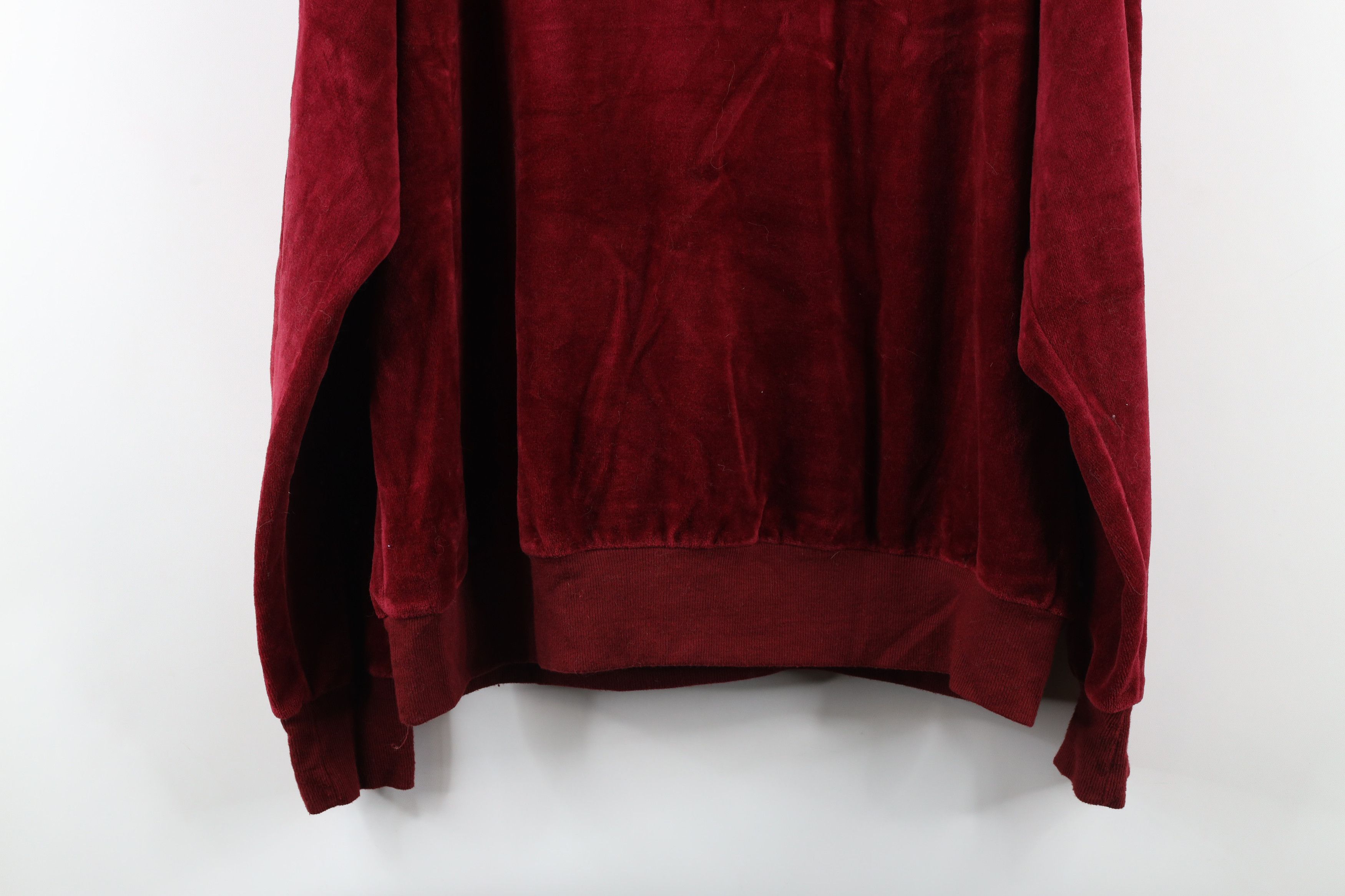 Vintage Vintage 70s Streetwear Collared Pullover Polo Shirt Red Size US L / EU 52-54 / 3 - 11 Thumbnail