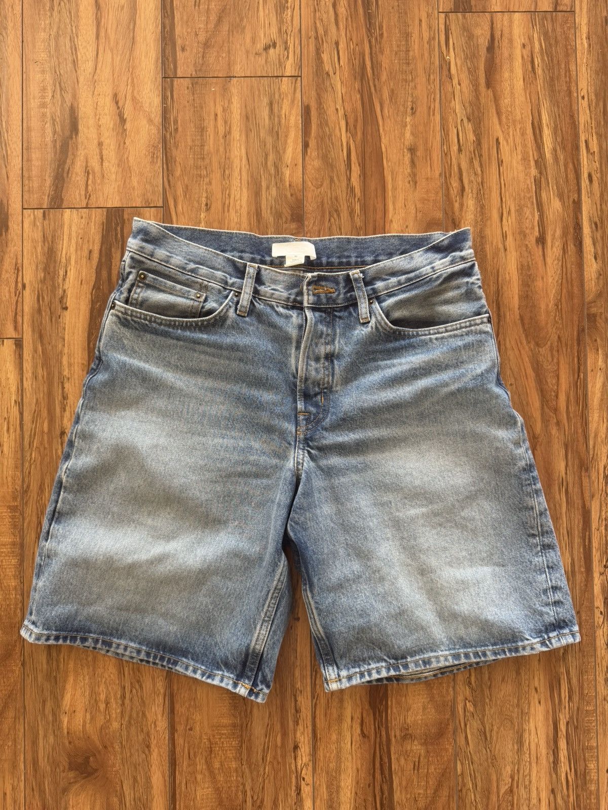 Cos COS Denim Shorts Size US 30 / EU 46 - 3 Thumbnail