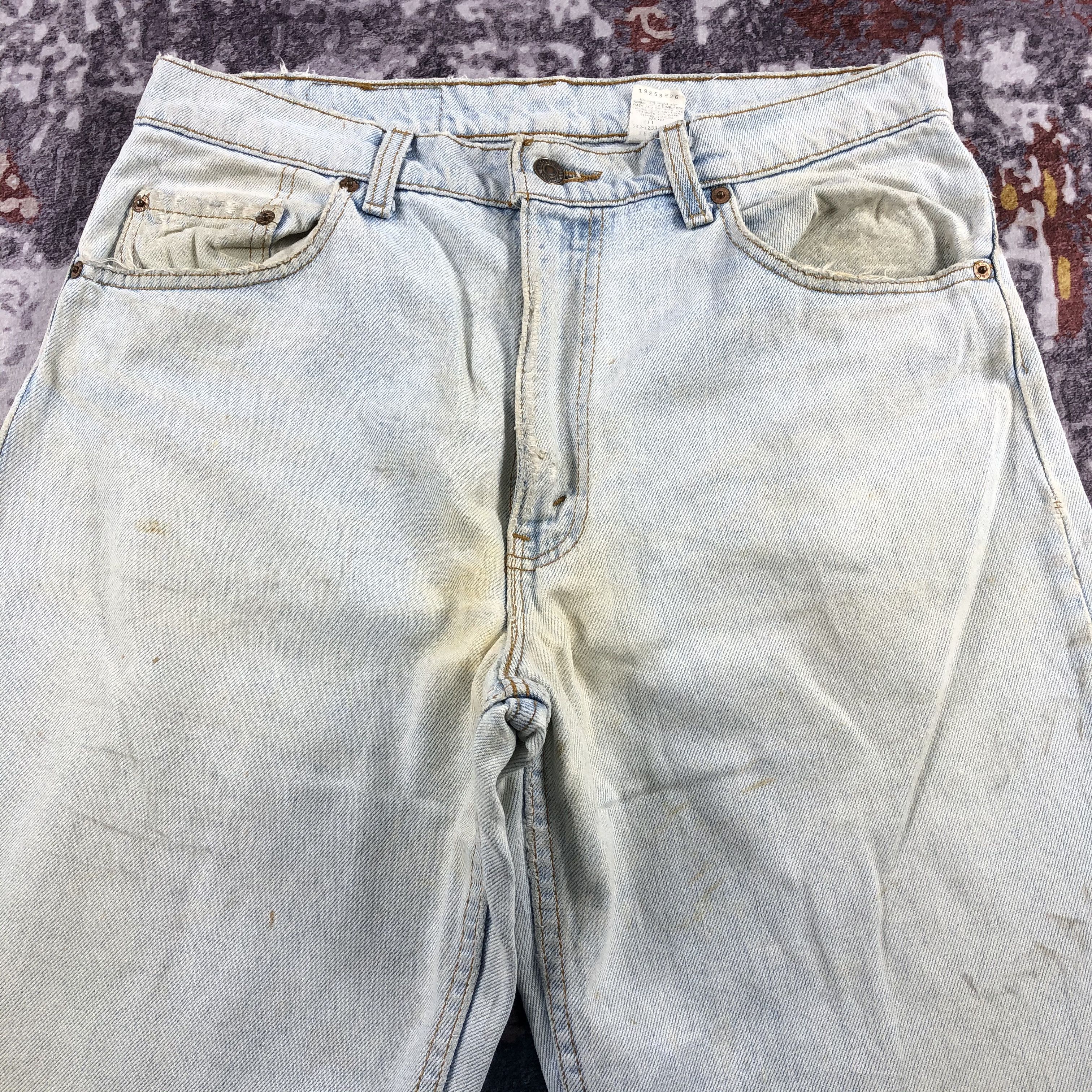 Levi's × Vintage Vintage 90s Light Wash Levis 550 Jeans-JM2171 Size US 34 / EU 50 - 3 Thumbnail