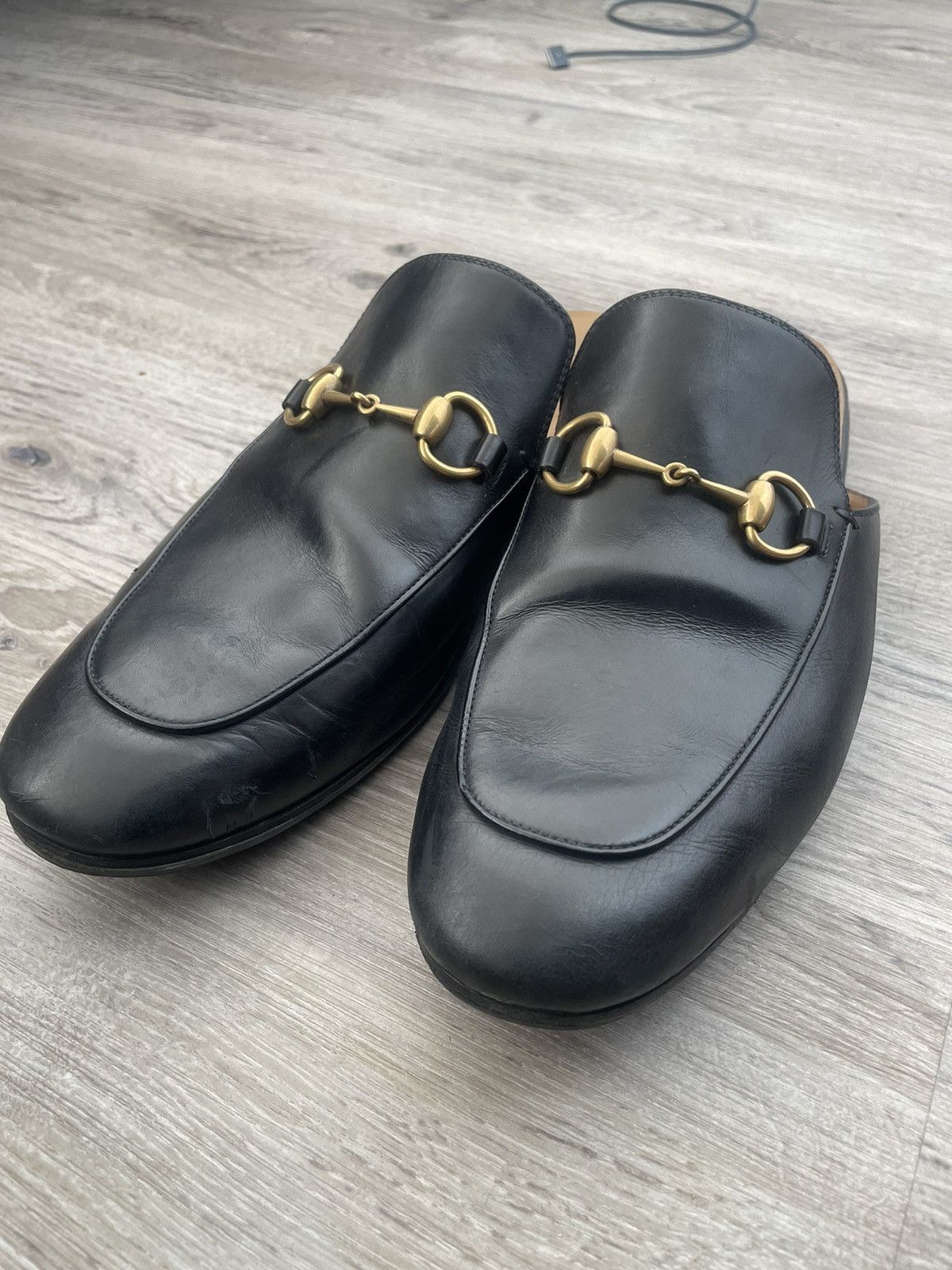 Gucci Gucci Horsebit Mules Size US 11 / EU 44 - 2 Thumbnail