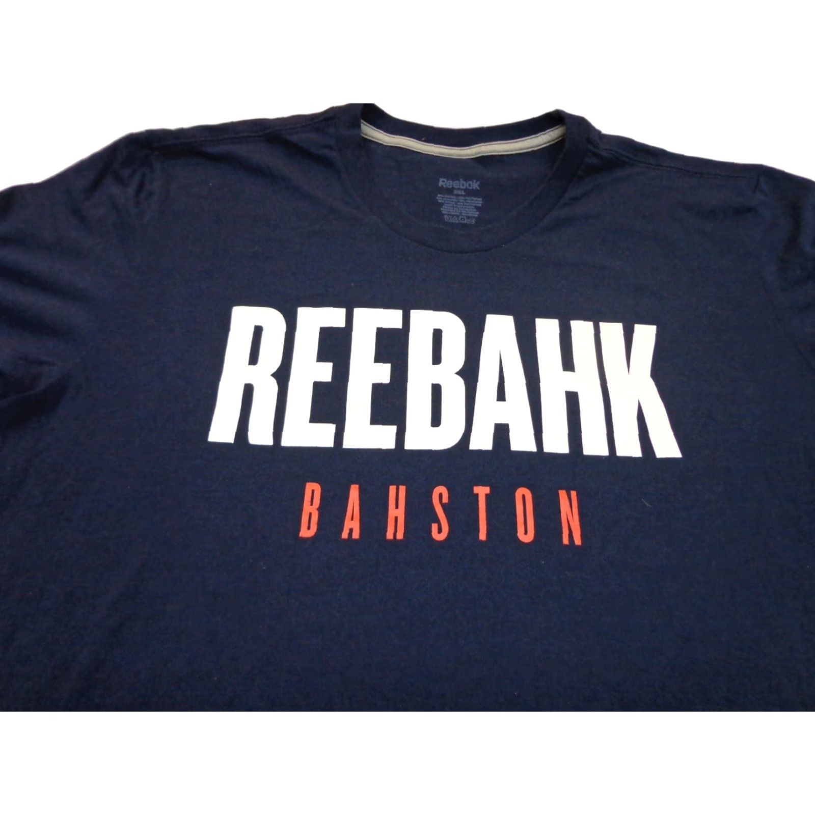 Reebok REEBOK Boston Blue T Shirt 2XL Men Crew Neck Short Sleeve Cotton Blend Brand & Logo Size US XXL / EU 58 / 5 - 1 Thumbnail