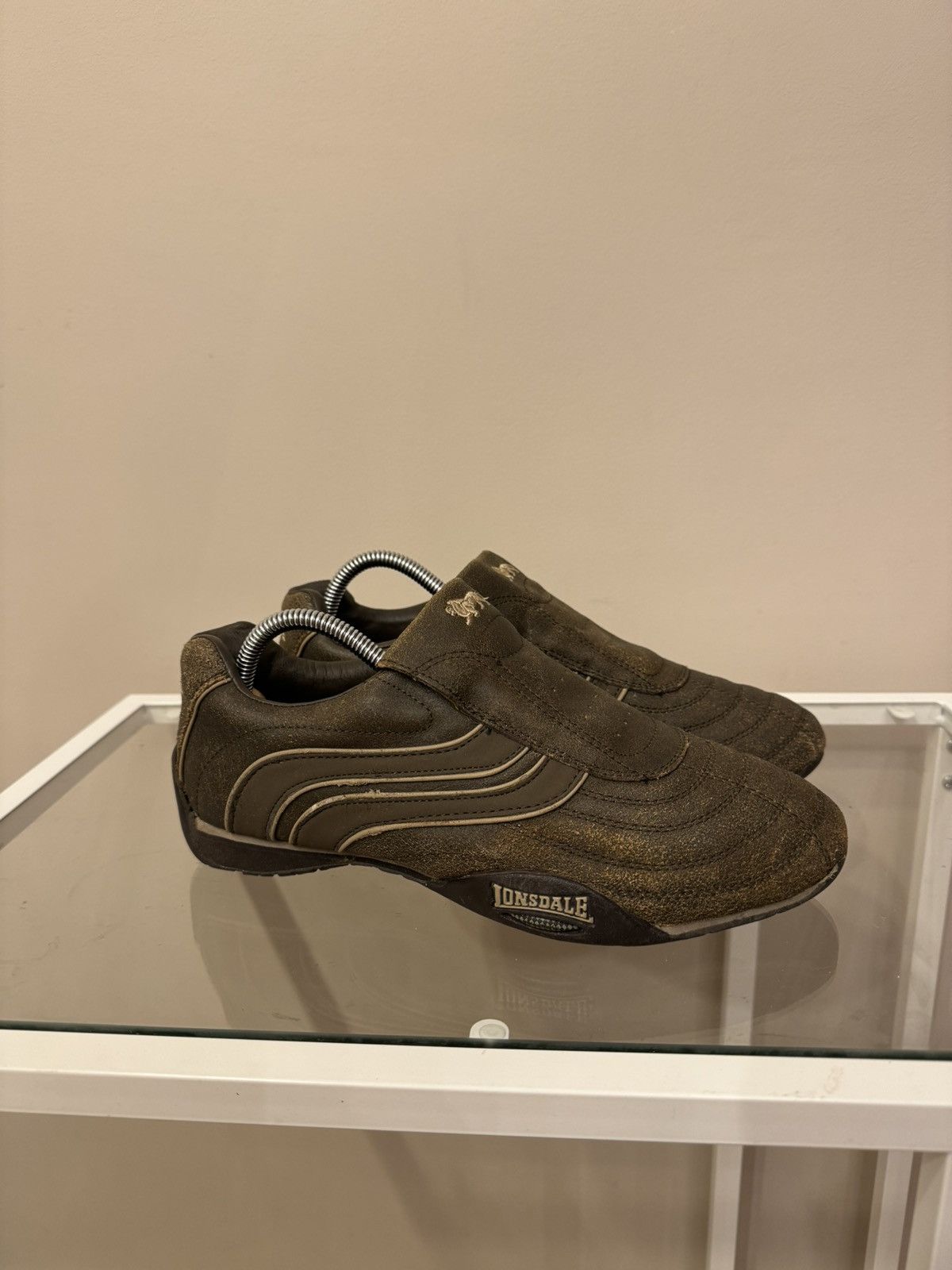 Lonsdale Lonsdale Slip vintage sneakers 90s y2k style 2000s cat Size US 9 / EU 42 - 1 Thumbnail