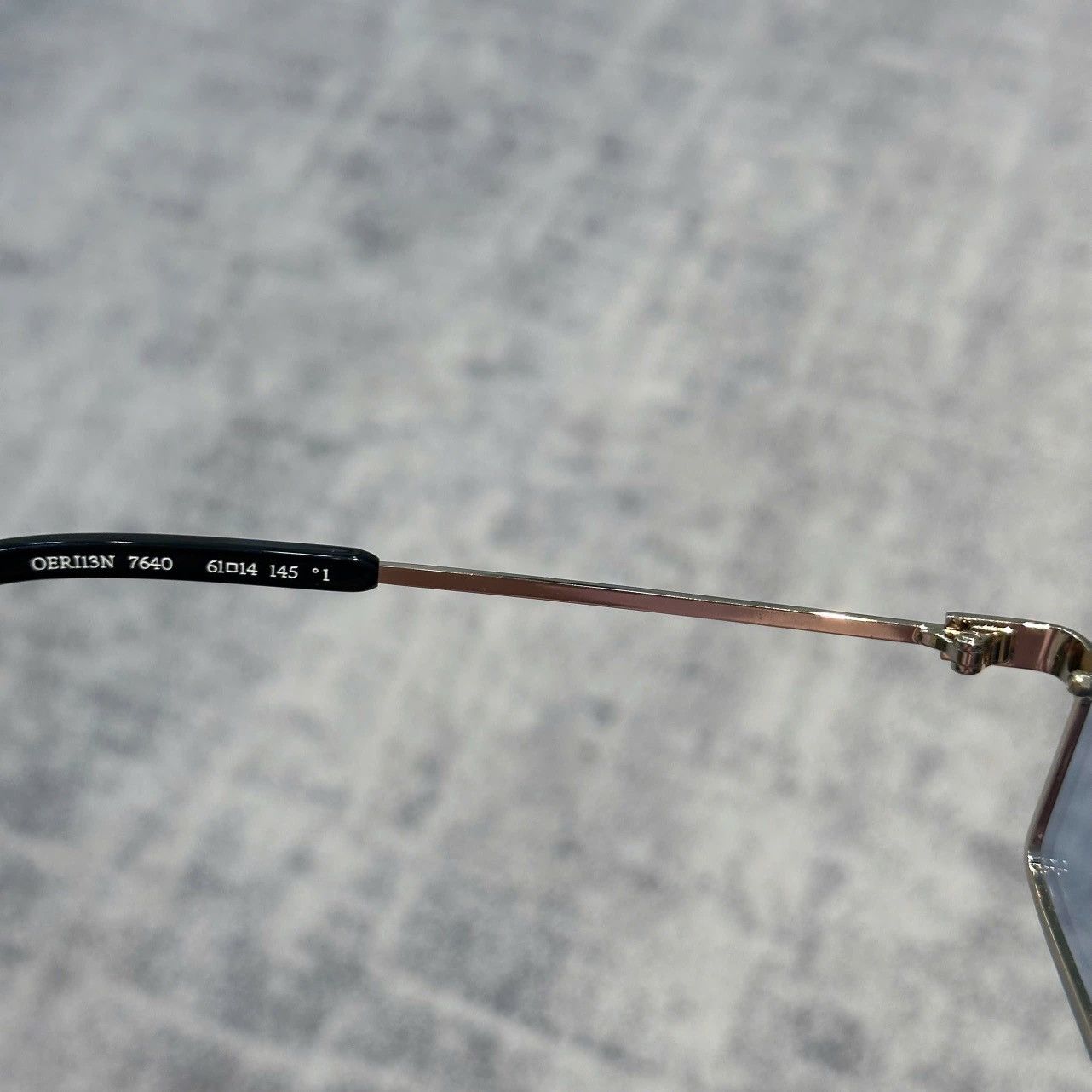 Off-White OFF WHITE TAMPA GOLD LIGHT BLUE SUNGLASSES Size ONE SIZE - 6 Thumbnail