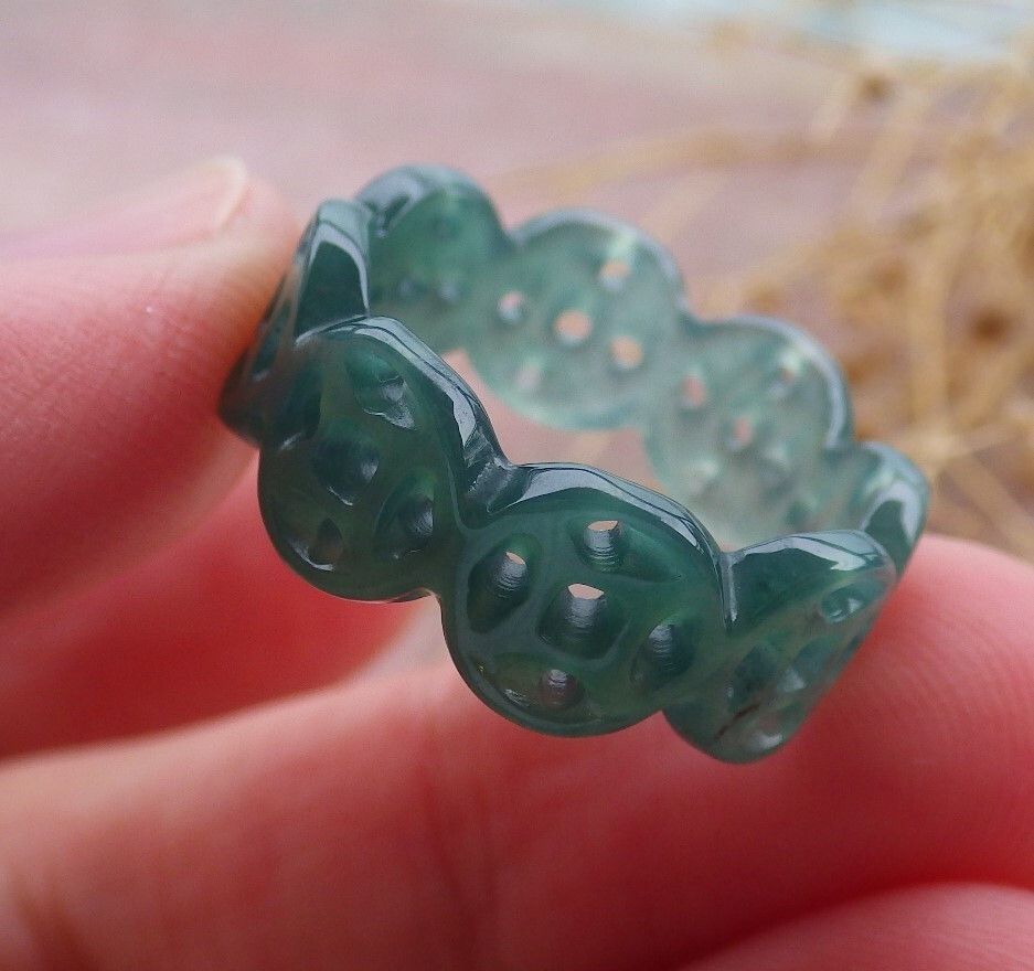 Other 108616 VS Certified Jadeite jade Green Coin Circle NO. 6 Size ONE SIZE - 4 Thumbnail