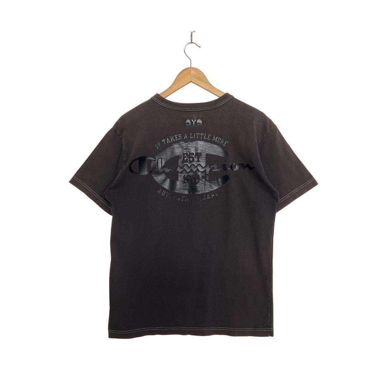 Junya Watanabe eYe COMME des GARÇONS JUNYA WATANABE MAN and Champion Tshirt Size US S / EU 44-46 / 1 - 2 Thumbnail