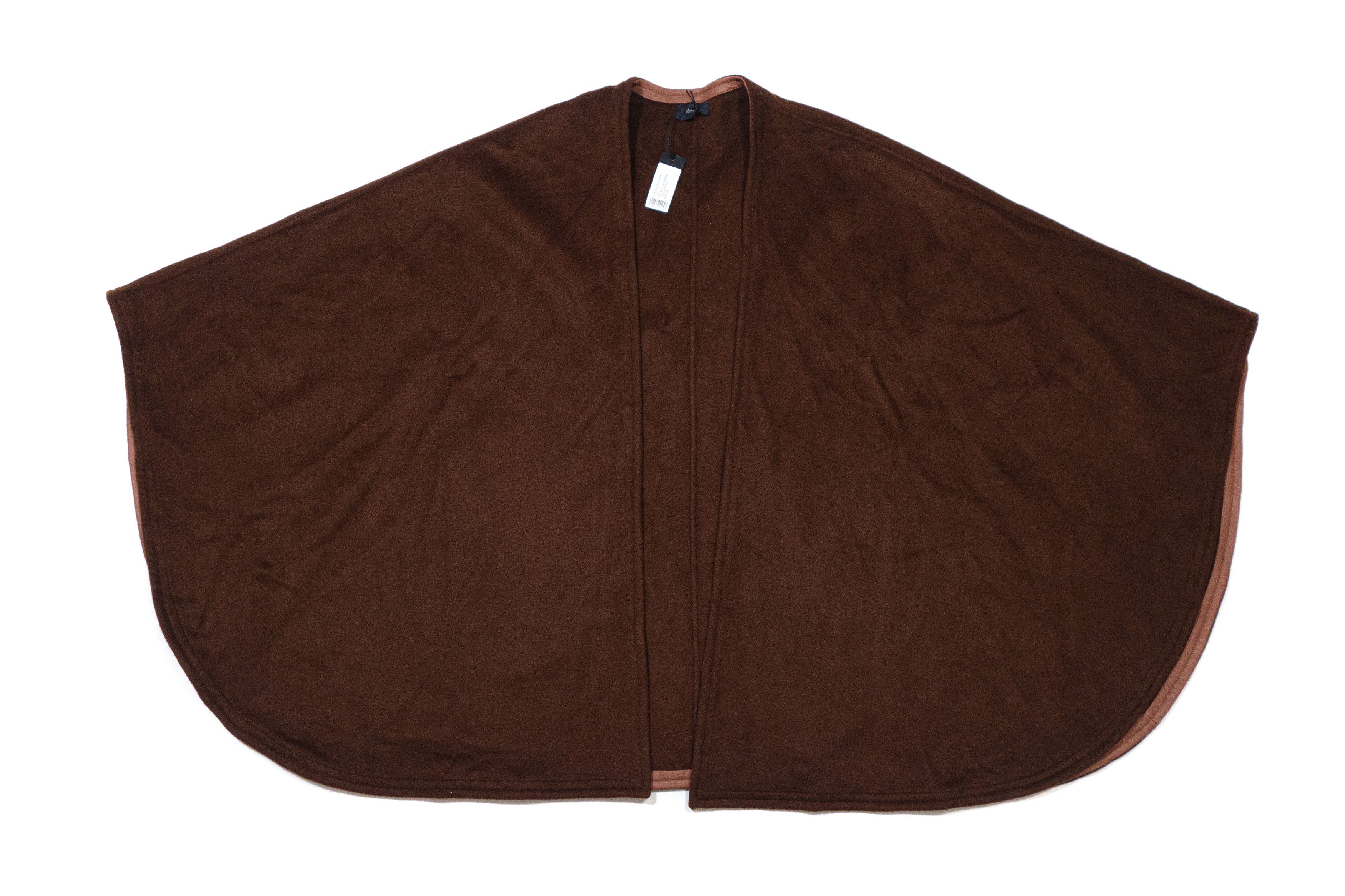 Joseph Double Cashmere Chestnut Poncho Size XS / US 0-2 / IT 36-38 - 1 Thumbnail
