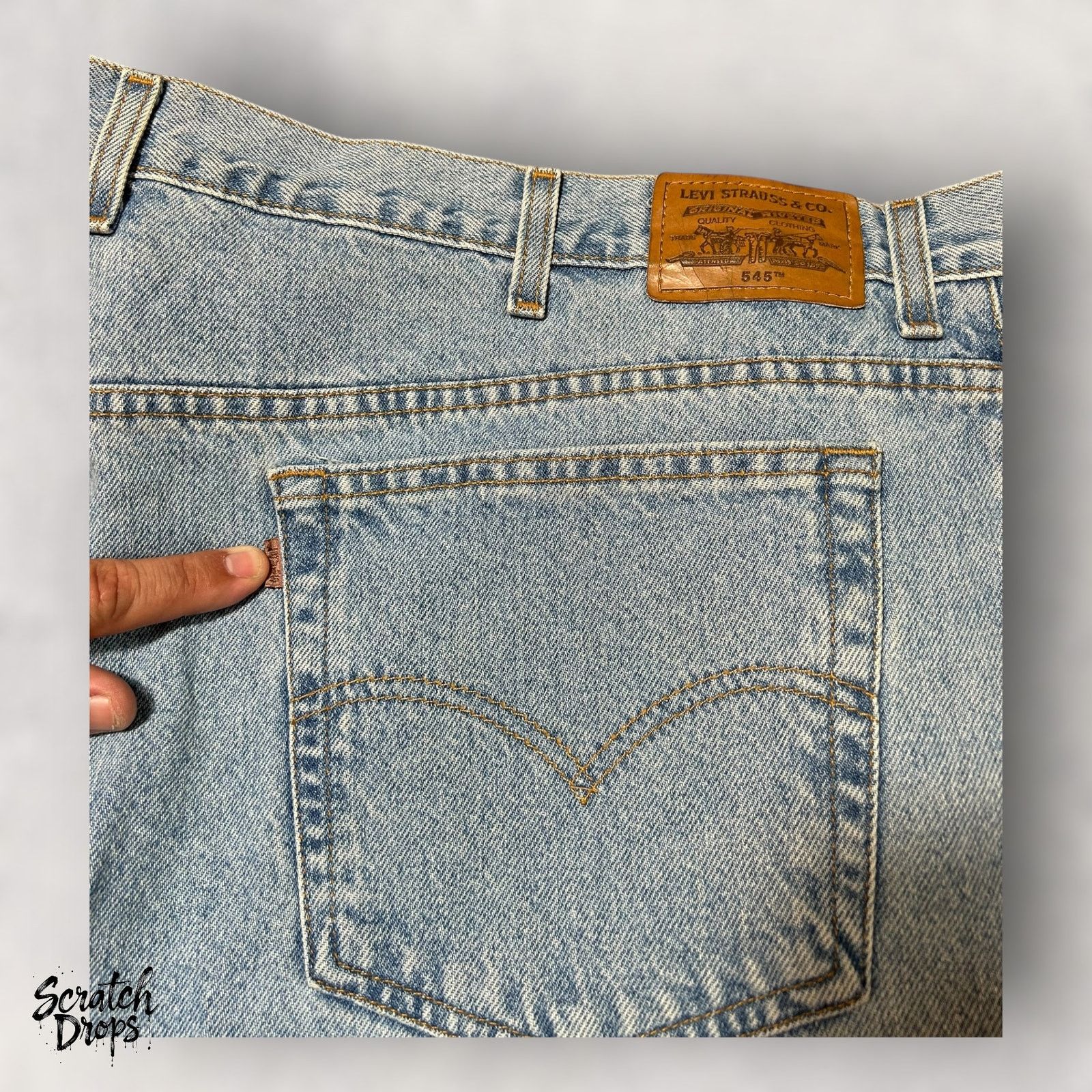 Levi's Vintage Levi's Signature 545 Men's Jeans Deadstock W56 L32 Size US 38 / EU 54 - 6 Thumbnail