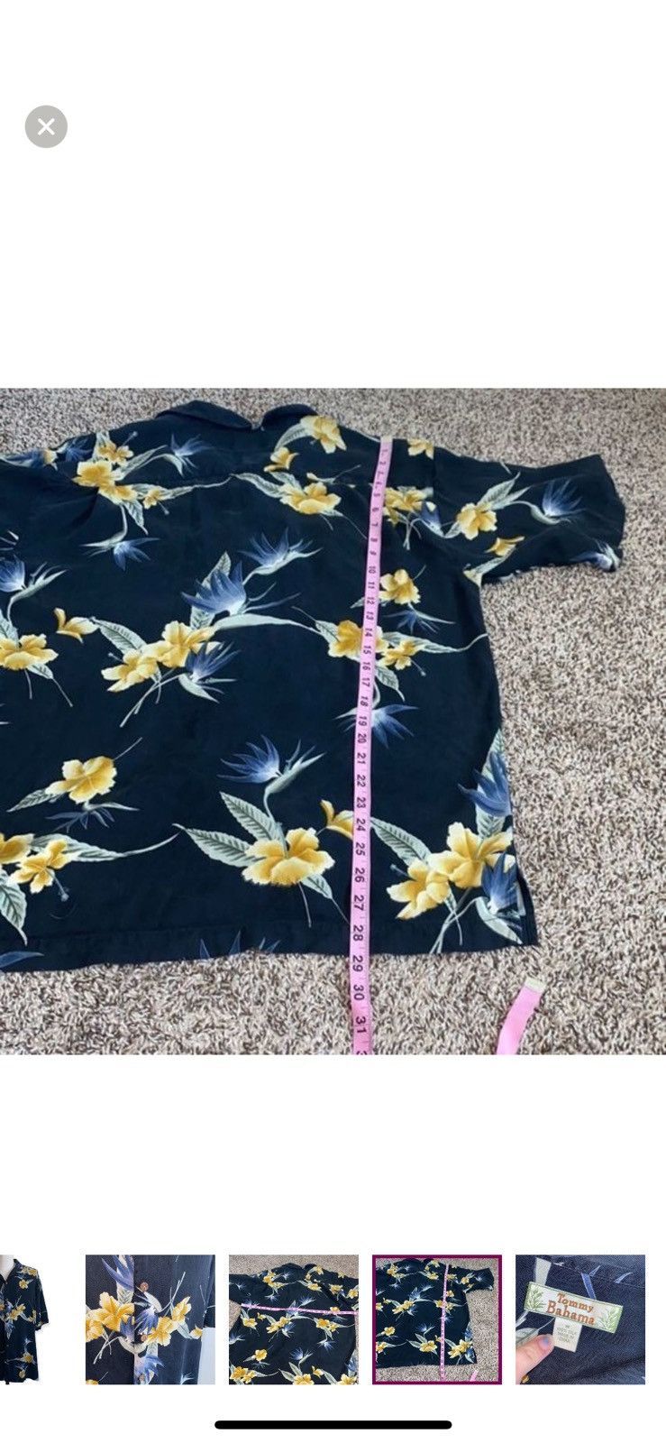 Tommy Bahama Tommy bahama medium vintage Hawaiian shirt Size US M / EU 48-50 / 2 - 3 Thumbnail