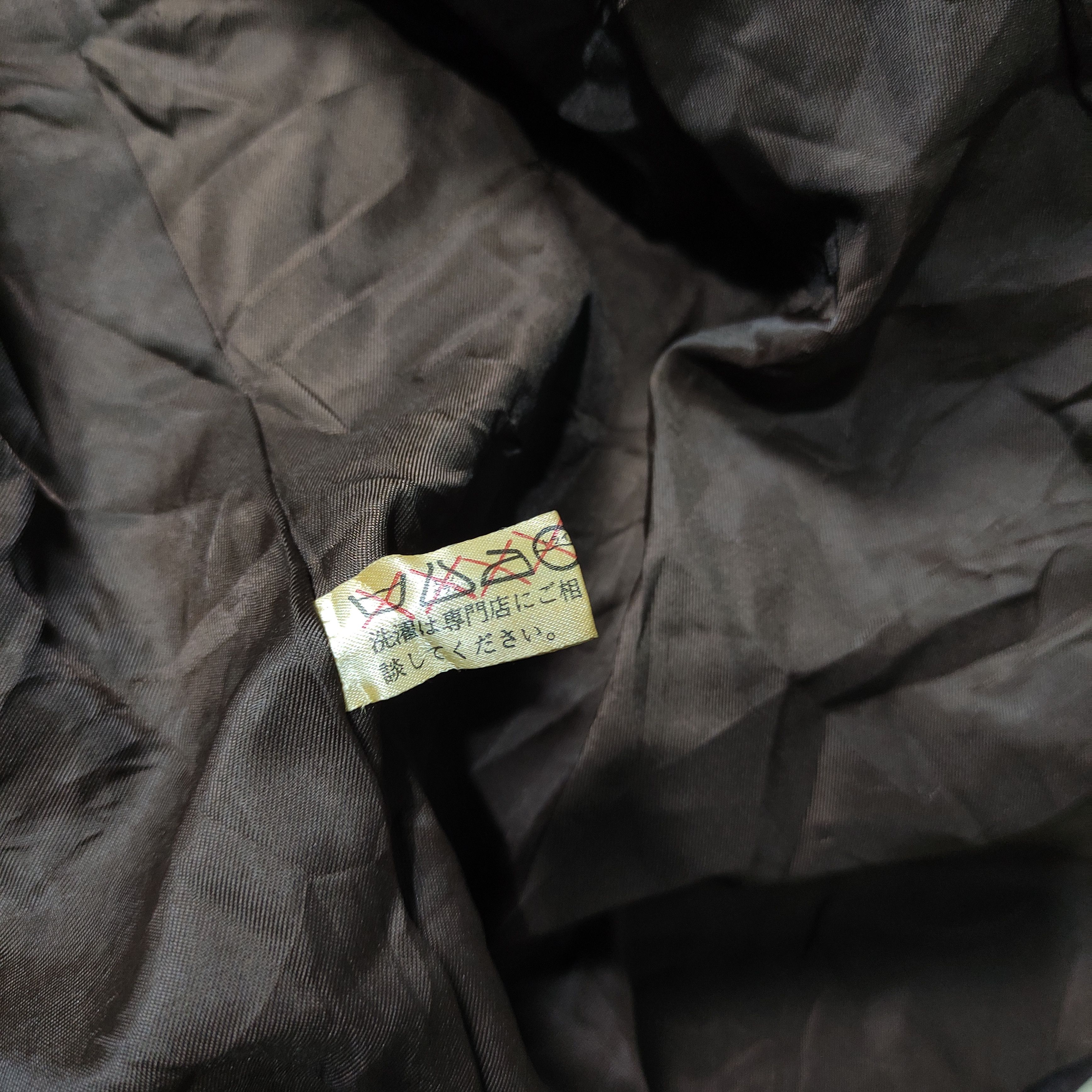Japanese Brand Vintage 80s/90s Leather Fur Coat – Japanese Brand Size M / US 6-8 / IT 42-44 - 8 Thumbnail