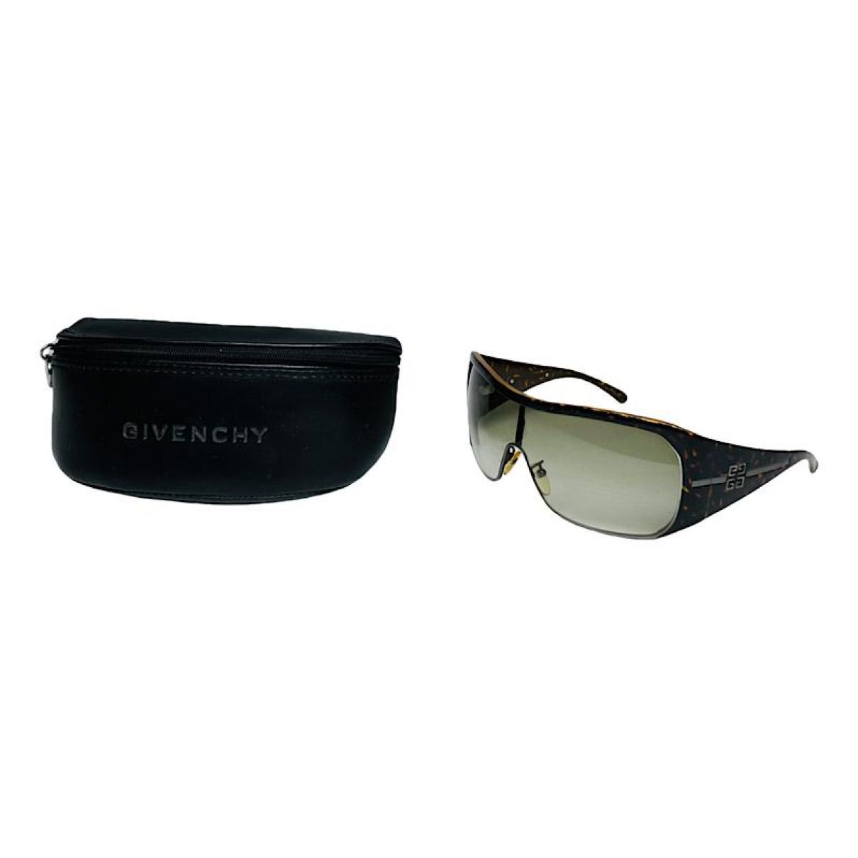 Givenchy Black Plastic Sunglasses Size ONE SIZE - 1 Thumbnail