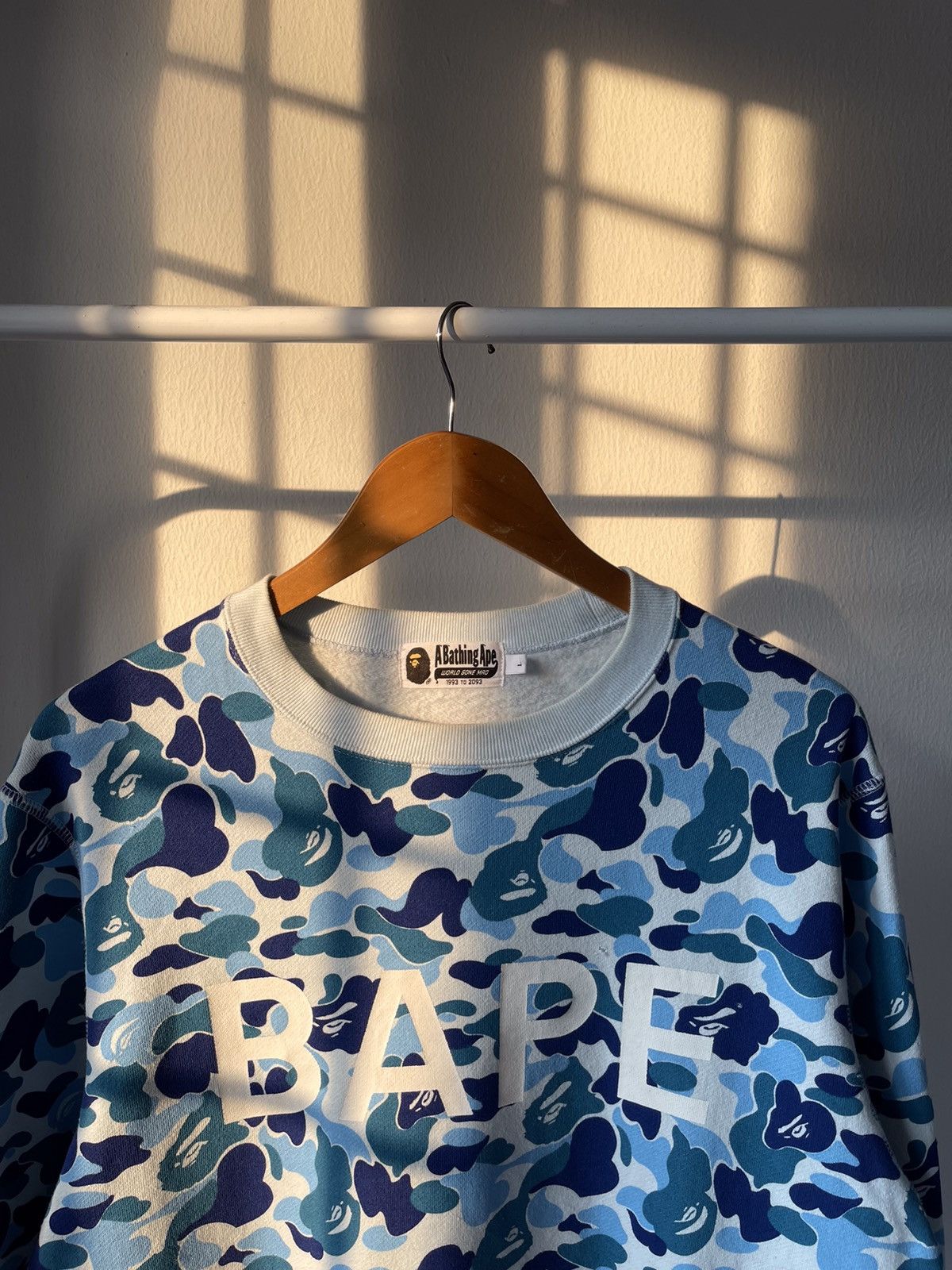 Bape ABC Camo Bape Crewneck A2 Size US L / EU 52-54 / 3 - 4 Thumbnail