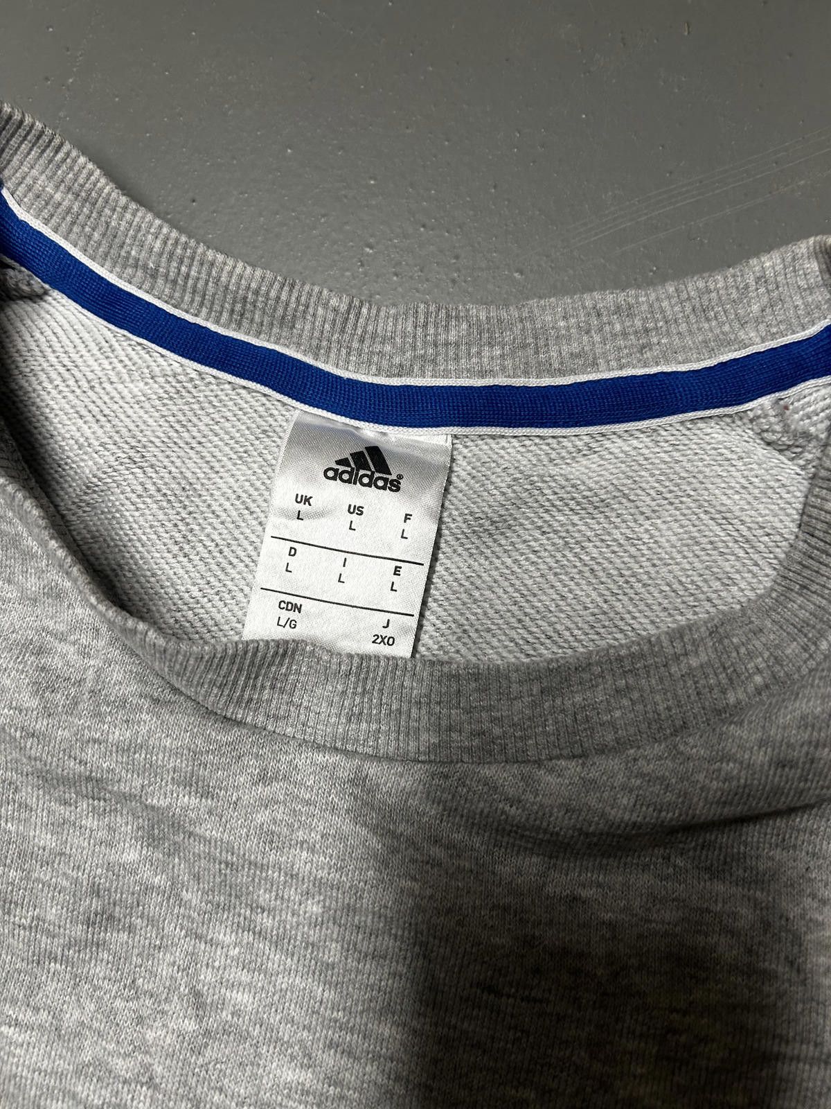 Adidas Adidas Climalite Grey Sweatshirt - Size L Size US L / EU 52-54 / 3 - 5 Thumbnail