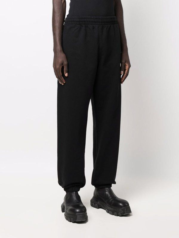 Off-White o1in1s0225 Q:1 / For All Slim Sweatpants & Joggers in Black Size US 32 / EU 48 - 4 Thumbnail