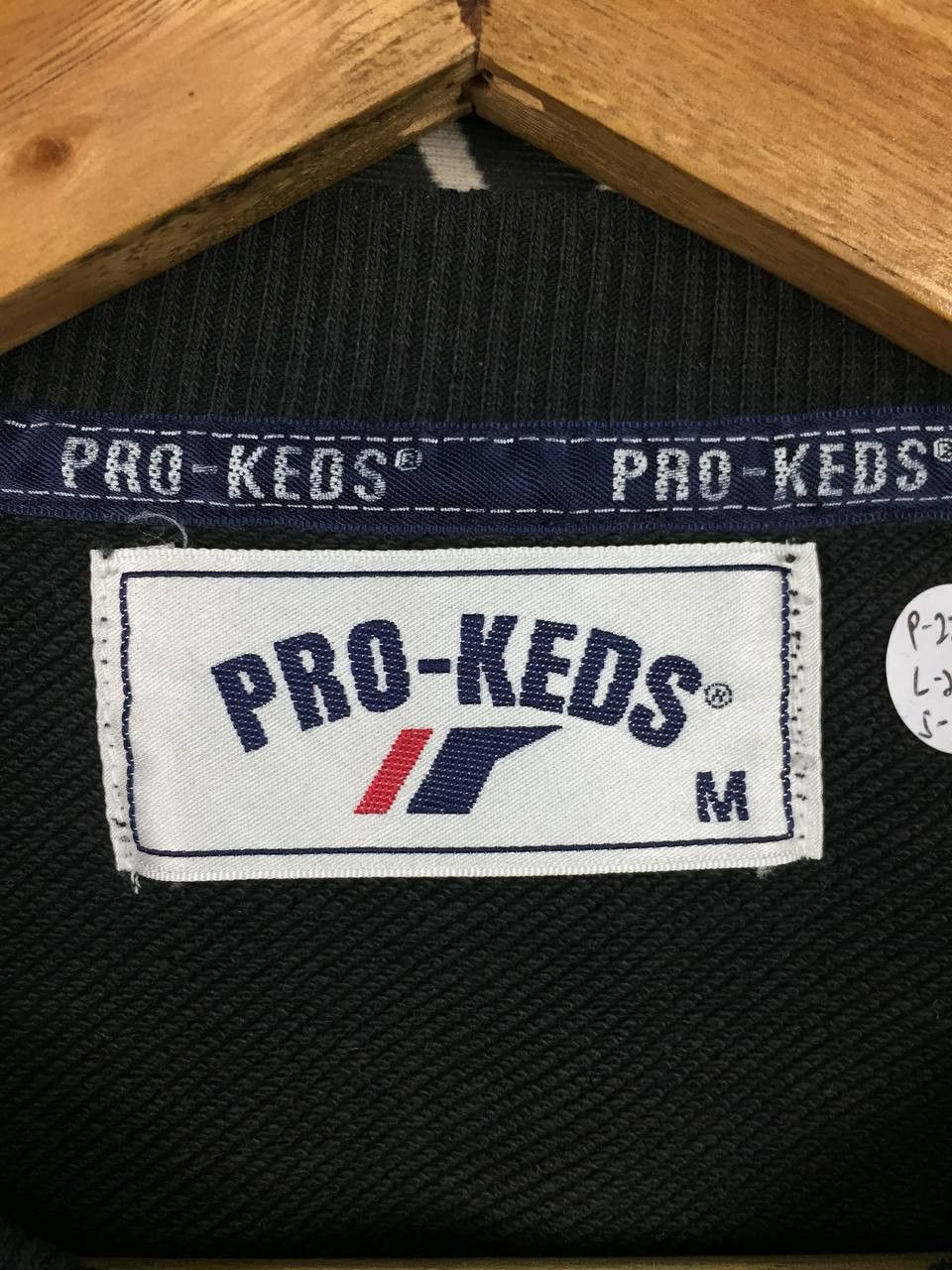 Pro-Keds Vtg Pro-Keds Embroidered Logo Pullover Sweatshirt Size US M / EU 48-50 / 2 - 8 Thumbnail