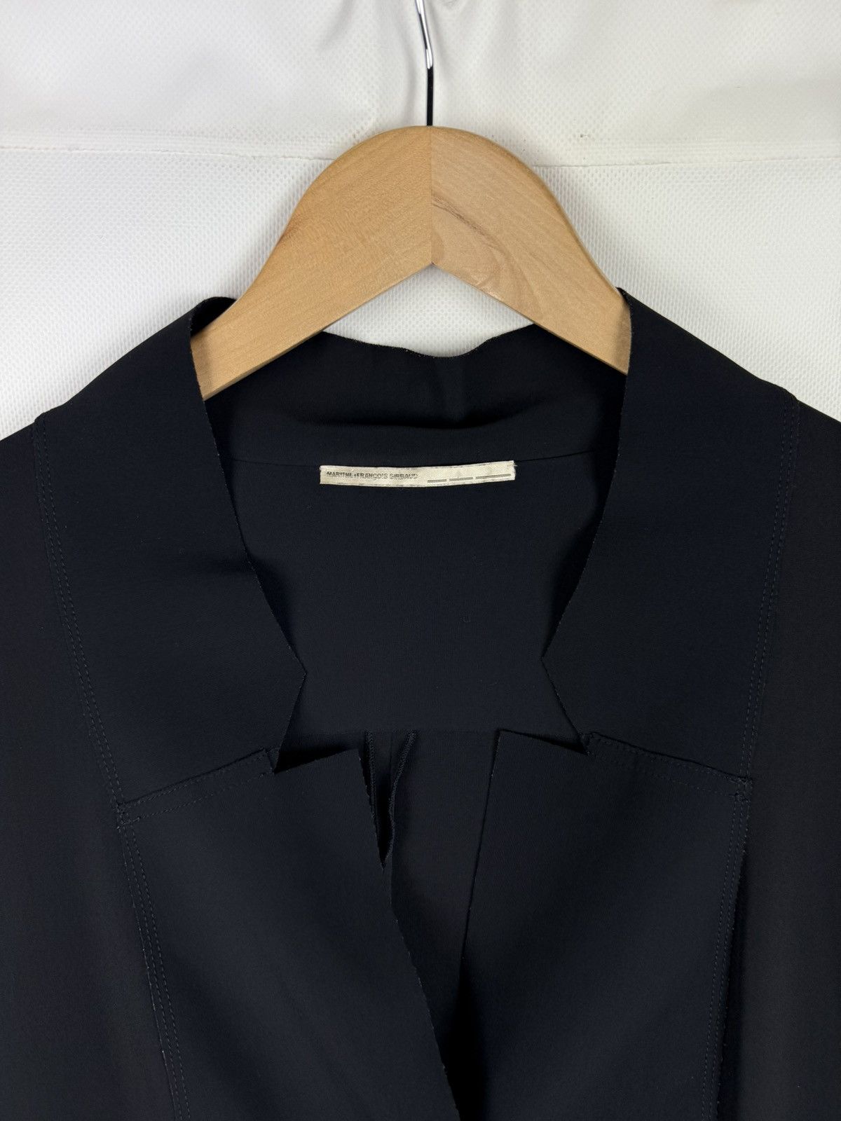 Marithe + Francois Girbaud Girbaud Cravatatakiller Avant-garde Nylon Blazer Jacket Size XL / US 12-14 / IT 48-50 - 8 Thumbnail