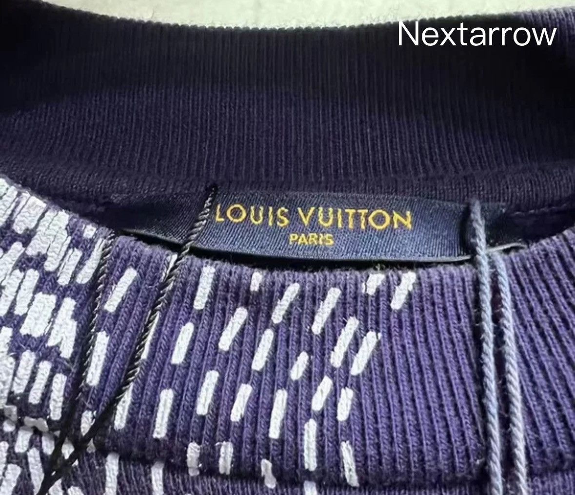 Louis Vuitton Louis Vuitton blue floral print round sleeved sweatshirt Size US S / EU 44-46 / 1 - 2 Thumbnail