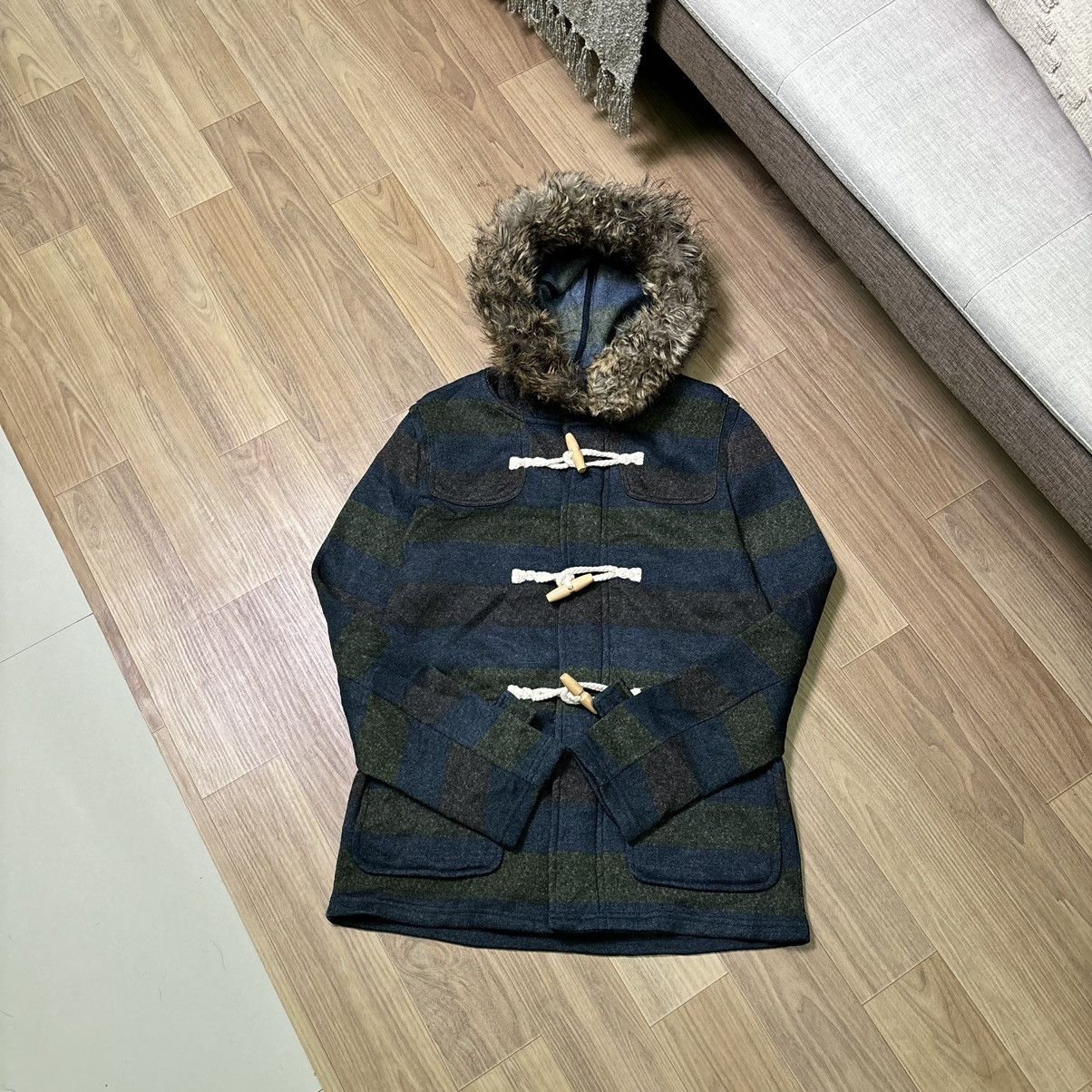 14th Addiction × If Six Was Nine × Le Grande Bleu (L.G.B.) Japanes bondage fur wool jacket Ifsixwasnine lgb style Size US L / EU 52-54 / 3 - 2 Thumbnail