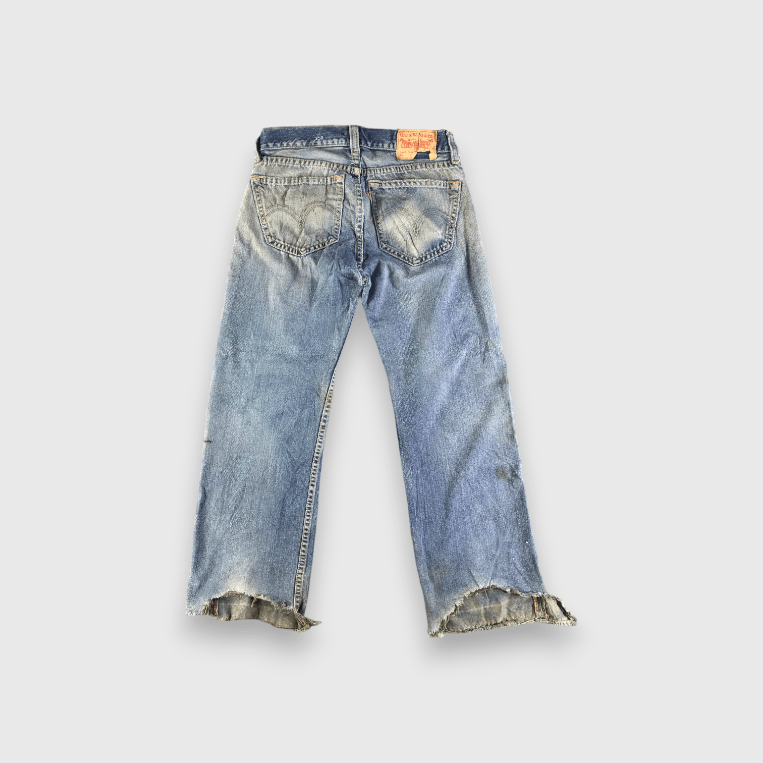 Levi's Vintage Distressed Levis Jeans-J4370 Size US 34 / EU 50 - 2 Thumbnail