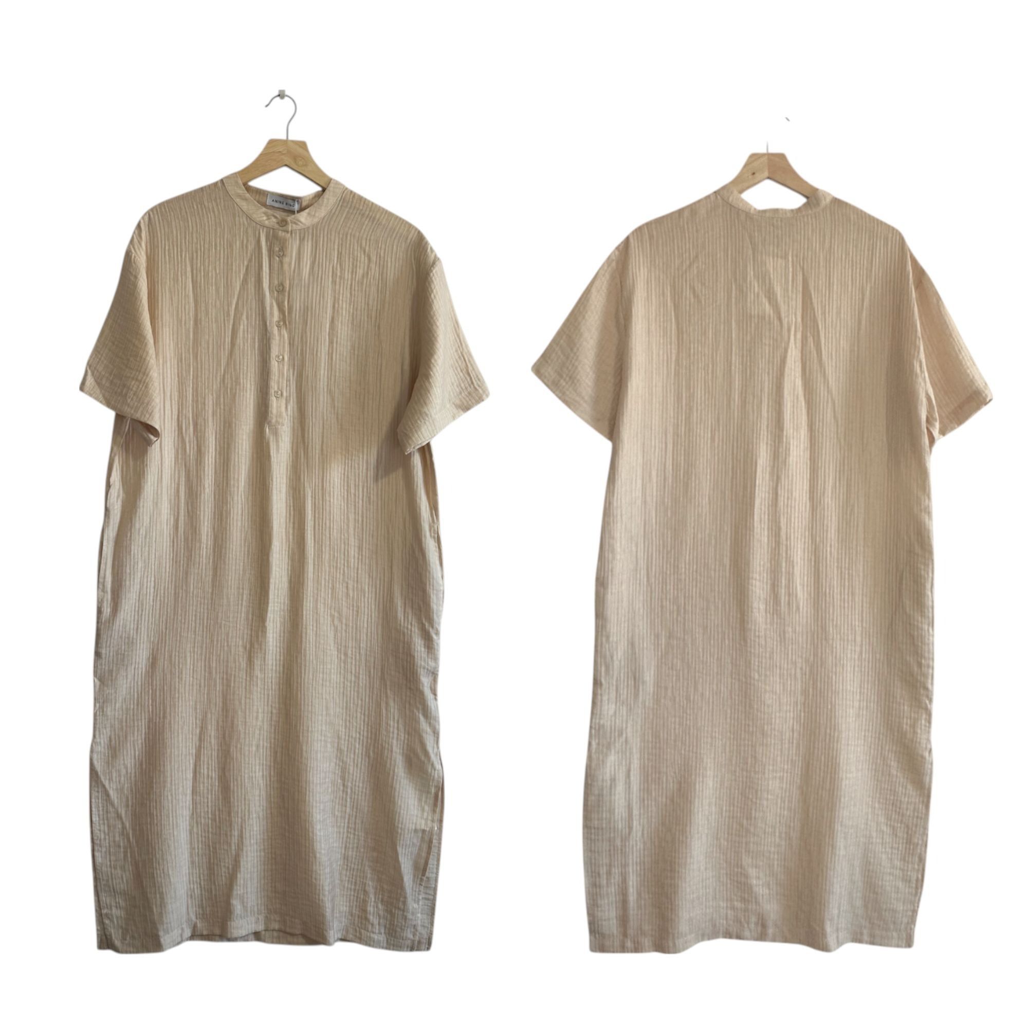Anine Bing ANINE BING Liv Dress – Champagne – Size M – New with tag Size M / US 6-8 / IT 42-44 - 12 Thumbnail