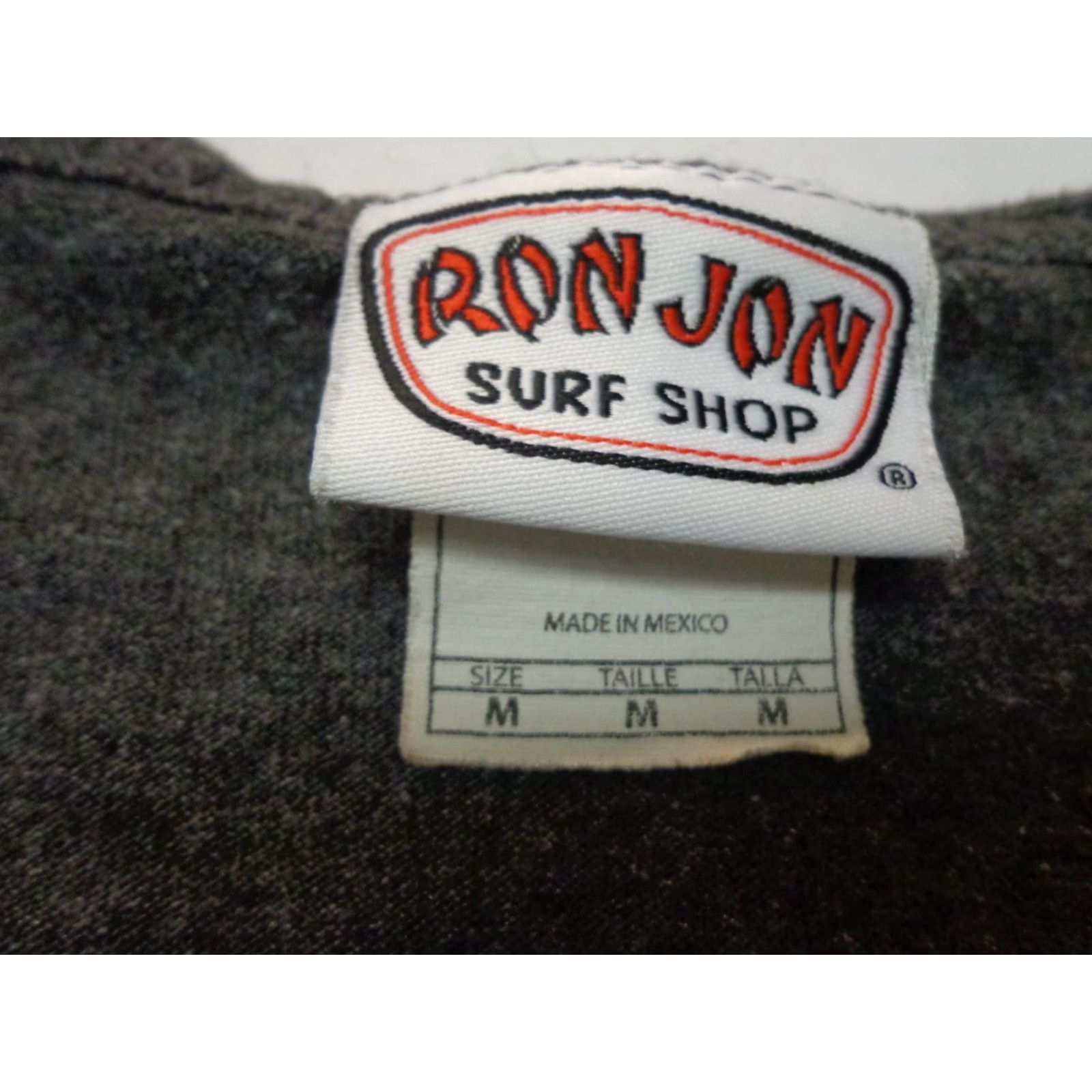 Ron Jon Surf Shop Ron Jon Surf Shop Tank Top Unisex Adults Gray M Casual Travel Beach 90s? Size M / US 6-8 / IT 42-44 - 4 Thumbnail