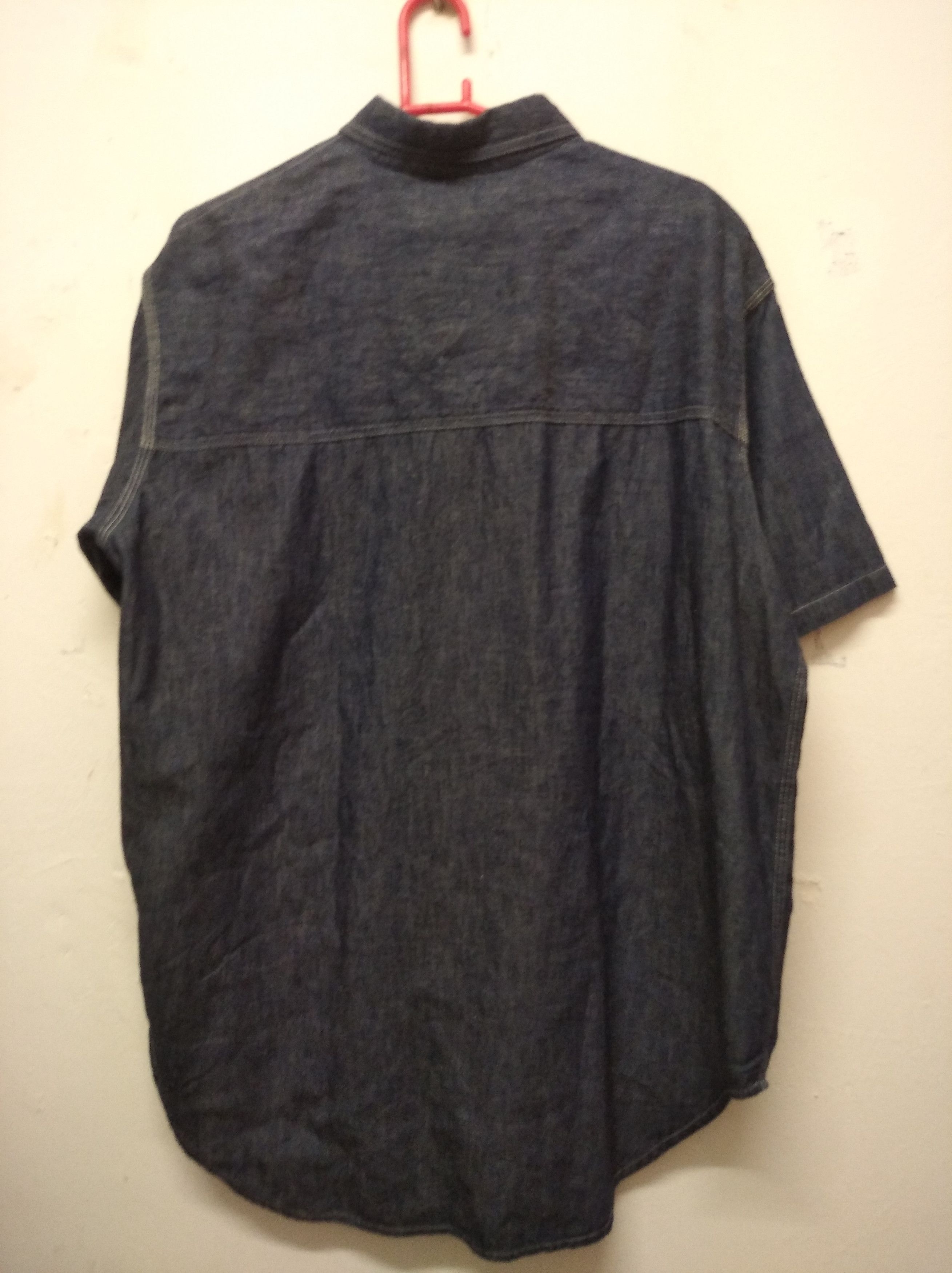 Japanese Brand × Sugar Cane × Toyo Enterprises Vintage Sugarcane Chambray Workwear uniform Shirt Denim Size US L / EU 52-54 / 3 - 3 Thumbnail
