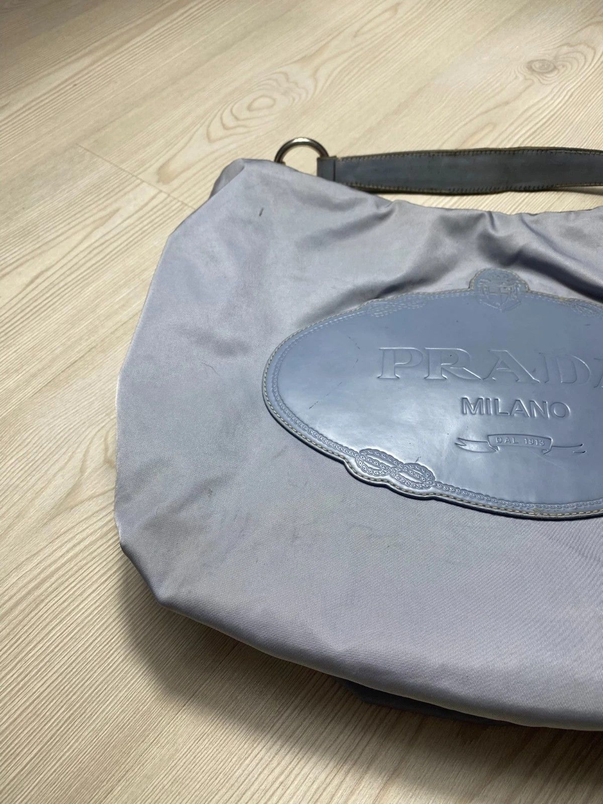 Prada Prada Tessuto Shoulder Bag Hand Bag Nylon Big Logo Size ONE SIZE - 7 Thumbnail