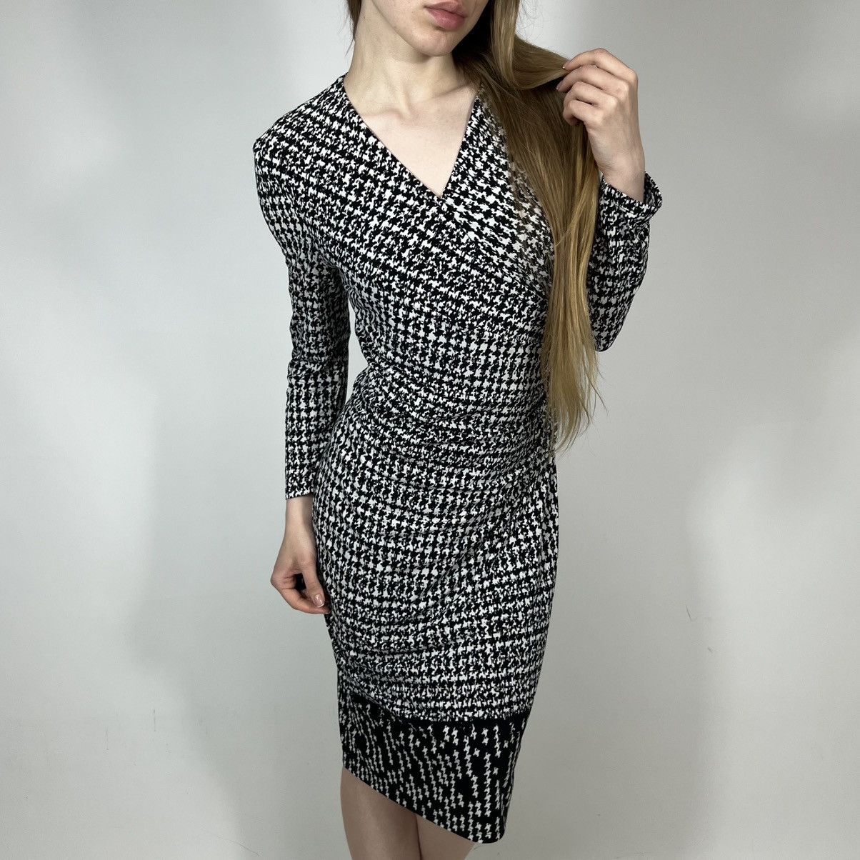 Lauren Ralph Lauren Vintage Y2K Lauren Ralph Lauren Abstract Print Luxury Dress Size M / US 6-8 / IT 42-44 - 2 Thumbnail