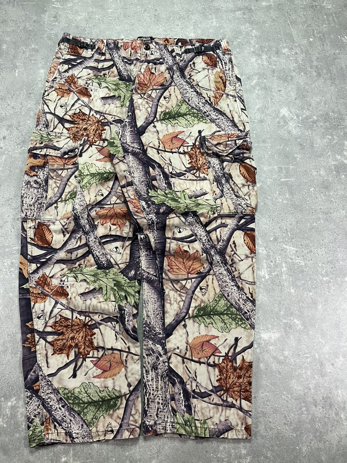 Realtree Wood’n Trail Realtree Camo Baggy Cargo Pants Denim 34 Size US 34 / EU 50 - 3 Thumbnail