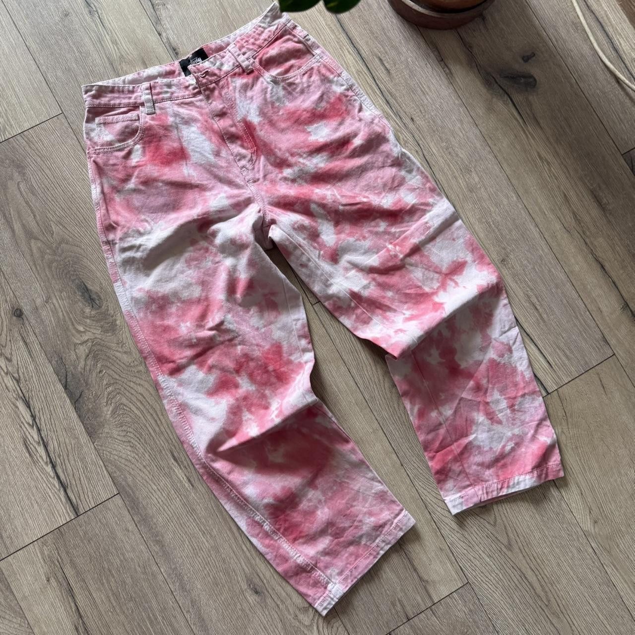 Stussy Stussy Womans Tie Dye Bottoms Pink Size 28" / US 6 / IT 42 - 4 Thumbnail