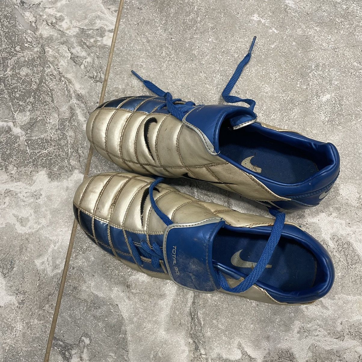 Nike × Vintage Us7 Nike Total 90 2002 Vintage Football Boots Cleats Shoes Size US 7 / EU 40 - 6 Thumbnail