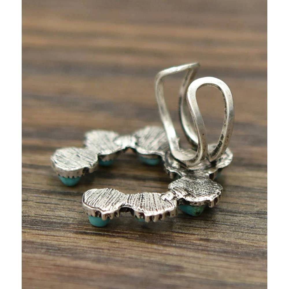 Other Boho Squash Turquoise Adjustable Statement Cuff Ring for Uni Size ONE SIZE - 2 Thumbnail