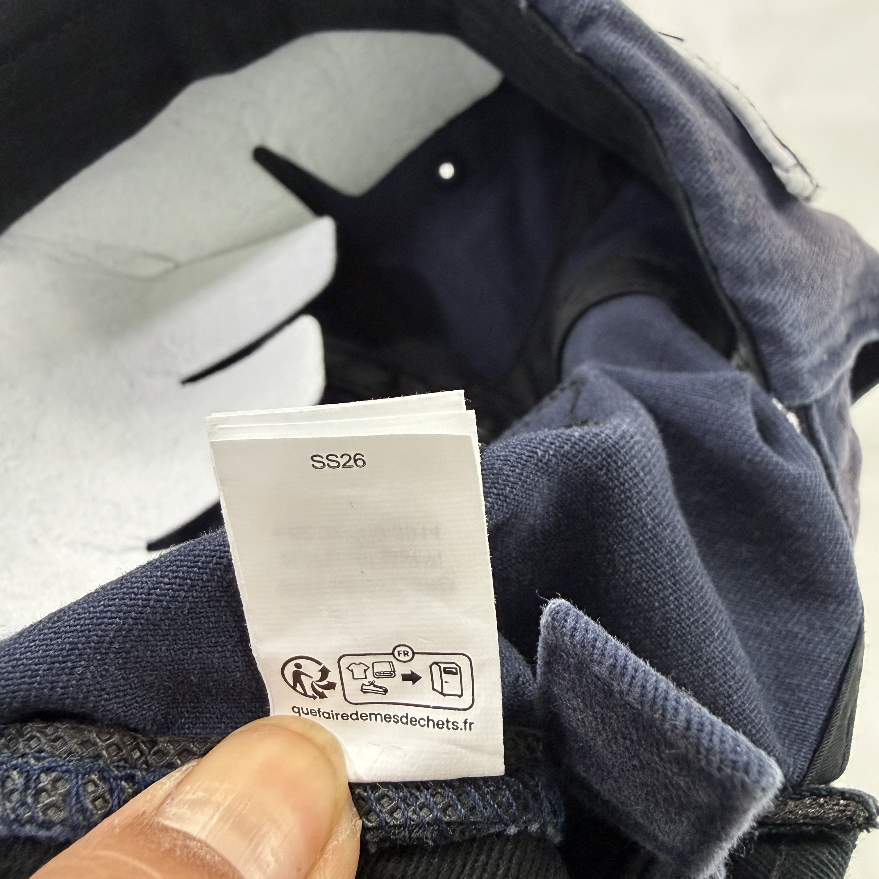 Supreme Supreme Multi Type 6-Panel Hat Navy Blue Strapback Size ONE SIZE - 11 Thumbnail