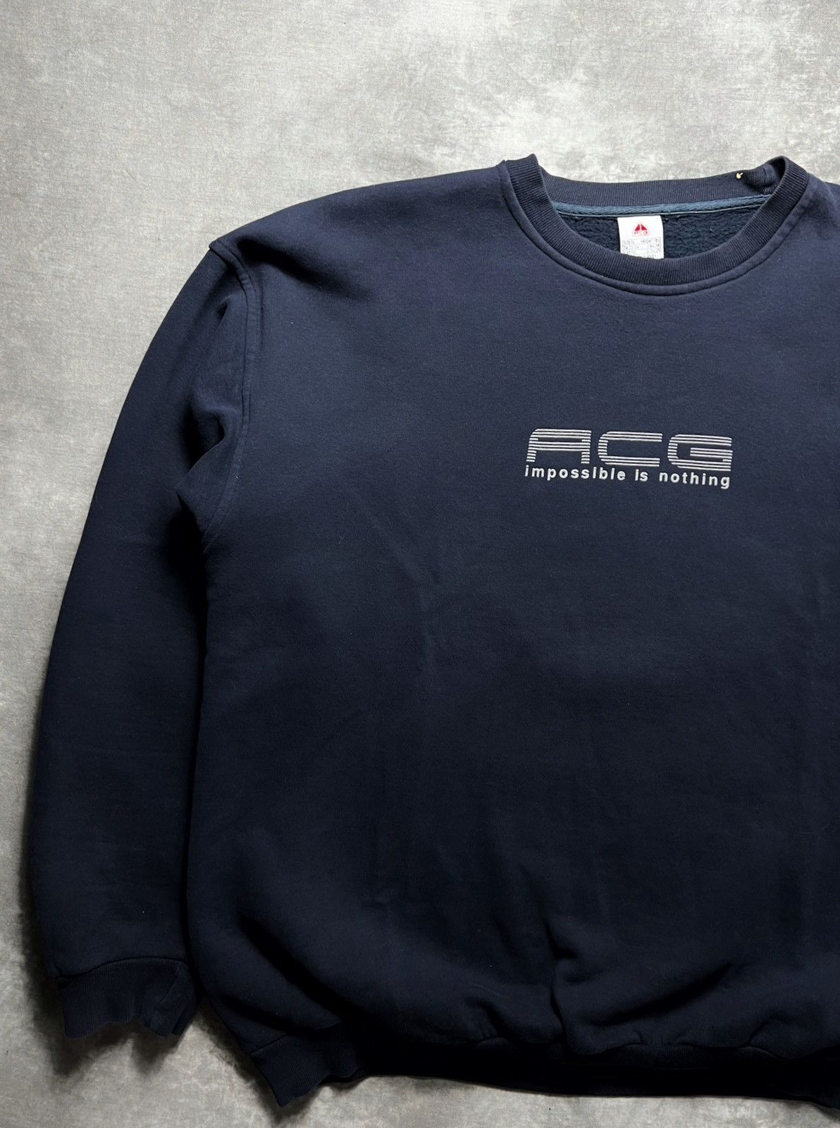 Nike ACG Sweatshirt Nike ACG vintage mens sweter big logo ACG Nike Size US XL / EU 56 / 4 - 4 Thumbnail