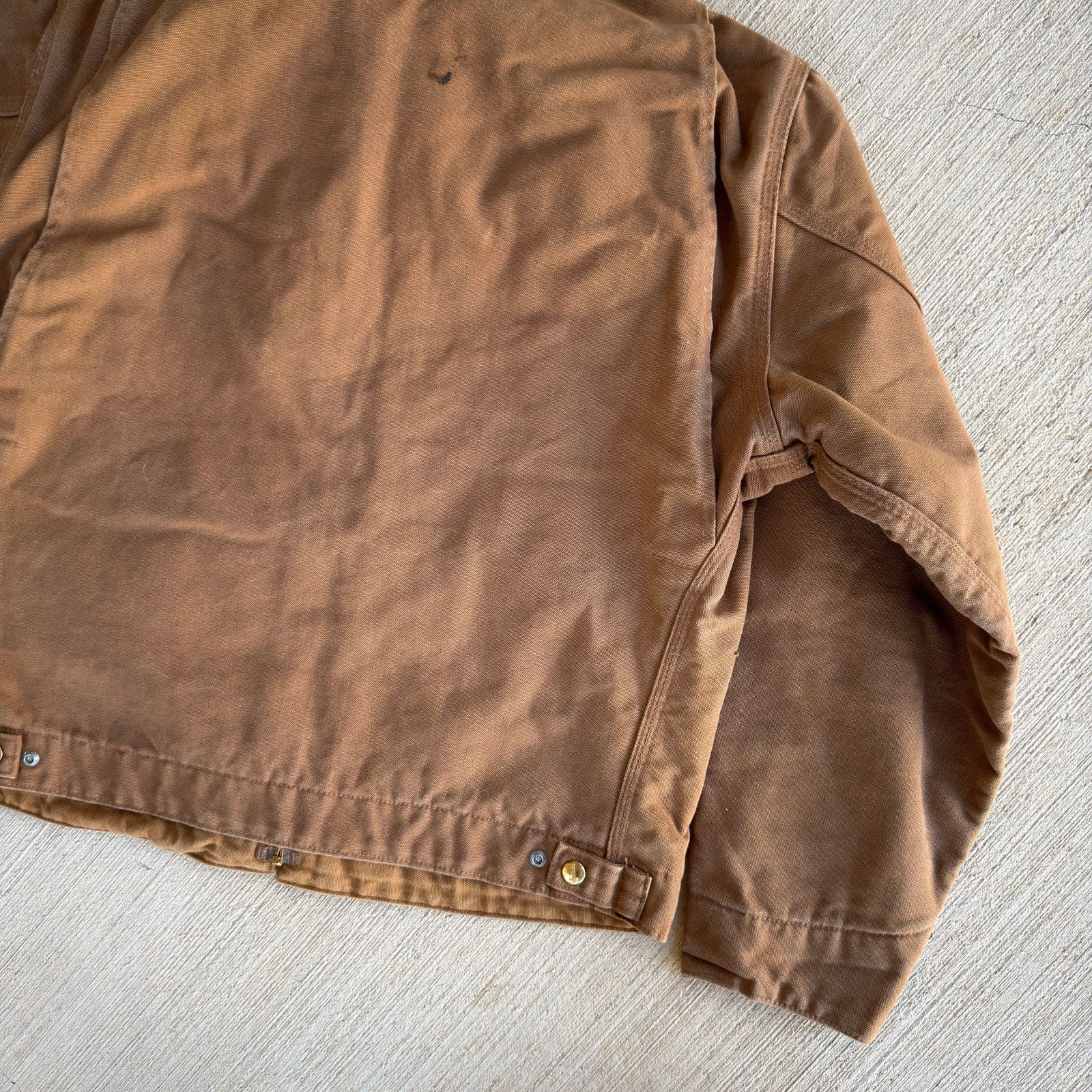 Carhartt × Vintage Carhartt J01 brown detroit work wear jacket Size US M / EU 48-50 / 2 - 9 Thumbnail