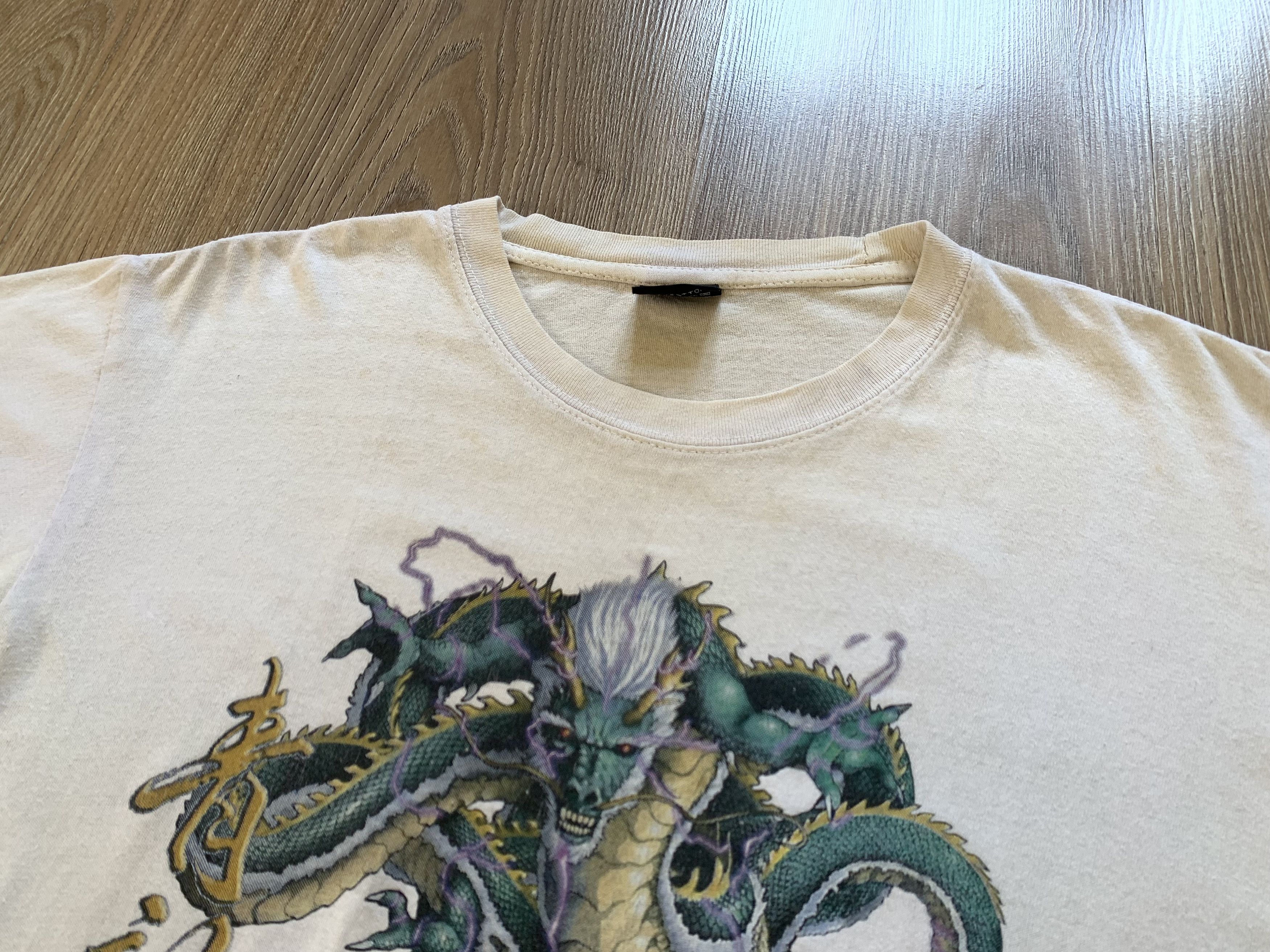 Japanese Brand Rare Vintage Dragon and Tiger Printed T Shirt Size US L / EU 52-54 / 3 - 4 Thumbnail