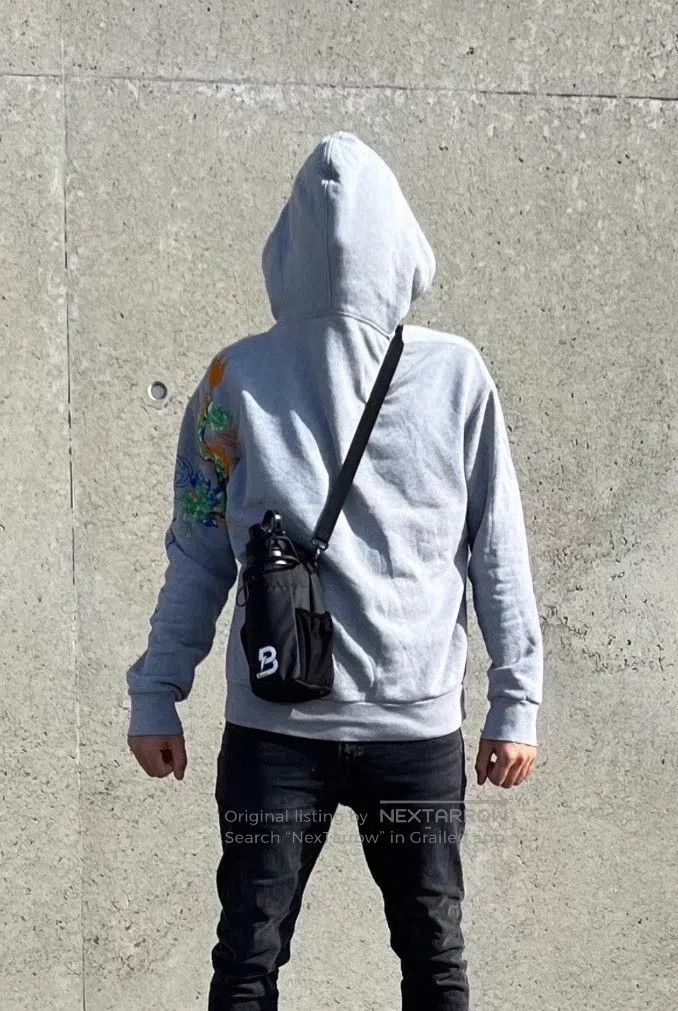 Gucci Gucci Grey slogan hoodie sweatshirt Size US M / EU 48-50 / 2 - 5 Thumbnail