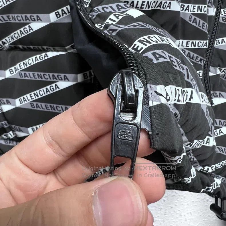 Balenciaga Balenciaga Black and White Barrage Down Jacket Size XS / US 0-2 / IT 36-38 - 9 Thumbnail