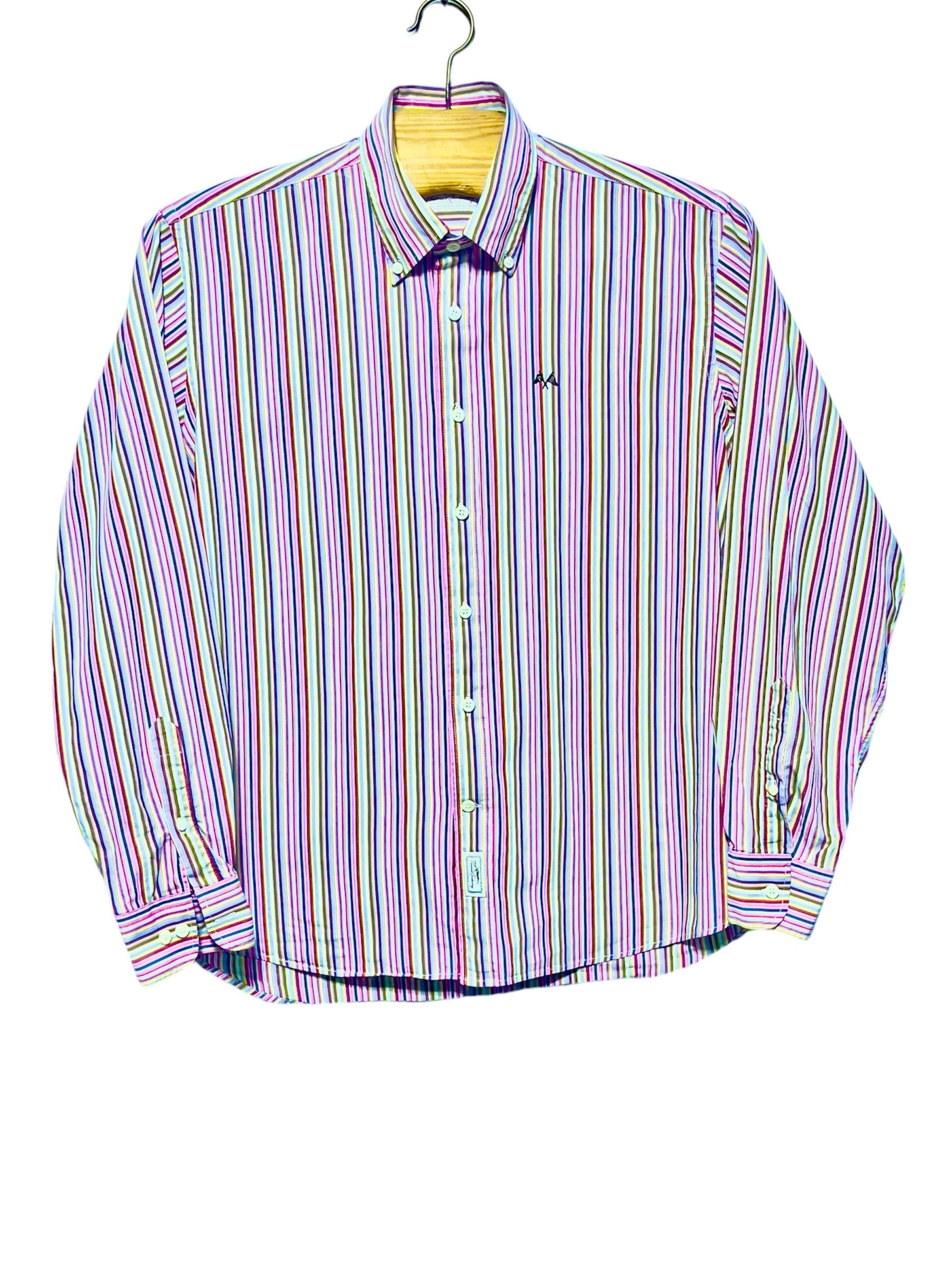Burberry 🔥 Tb Burberry striped shirt L size multicolored Size US L / EU 52-54 / 3 - 1 Thumbnail