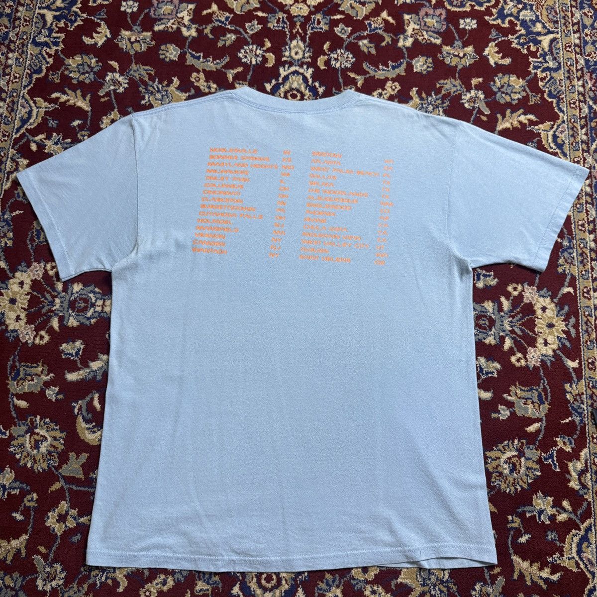 Band Tees Vintage 2003 Lolapalooza North American Tour band tee 00s Size US L / EU 52-54 / 3 - 4 Thumbnail