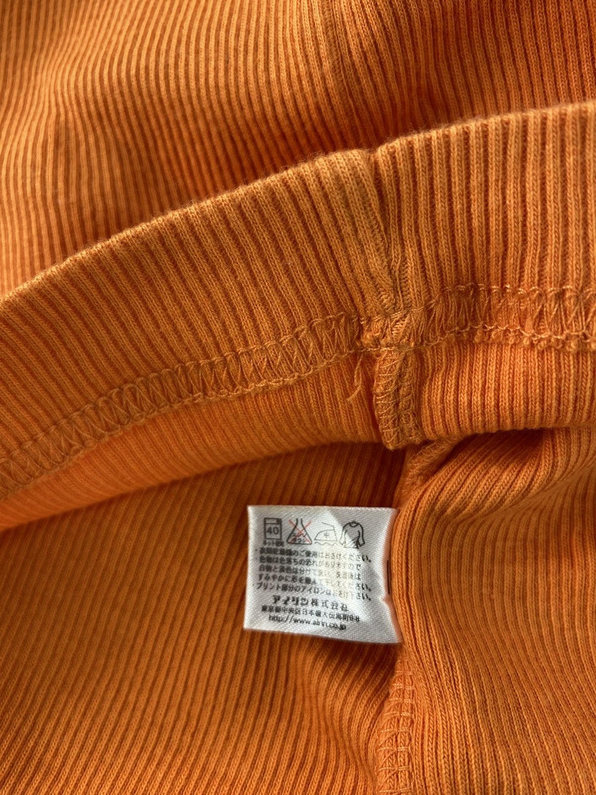 Yohji Yamamoto Yohji Yamamoto Saccsny Y’saccs Orange Tank Top Sleeveless Size US S / EU 44-46 / 1 - 7 Thumbnail